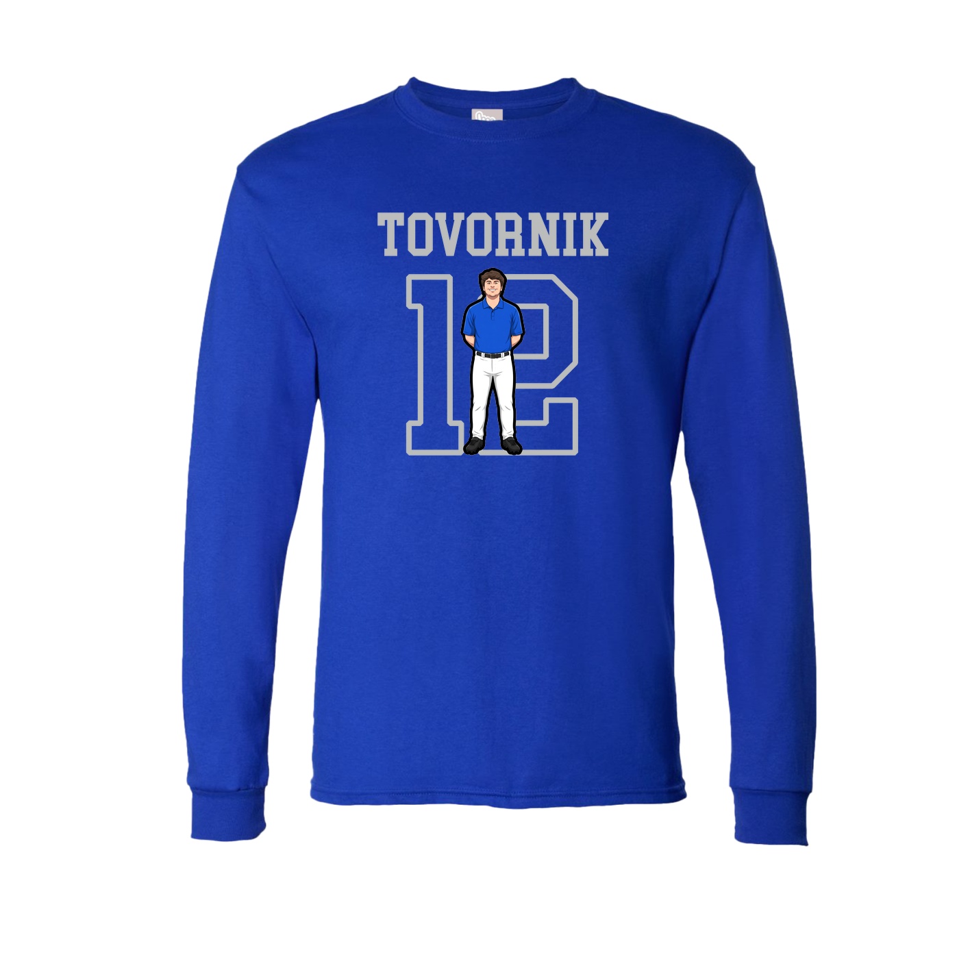 Long Sleeve Tee — Shirsey in Royal