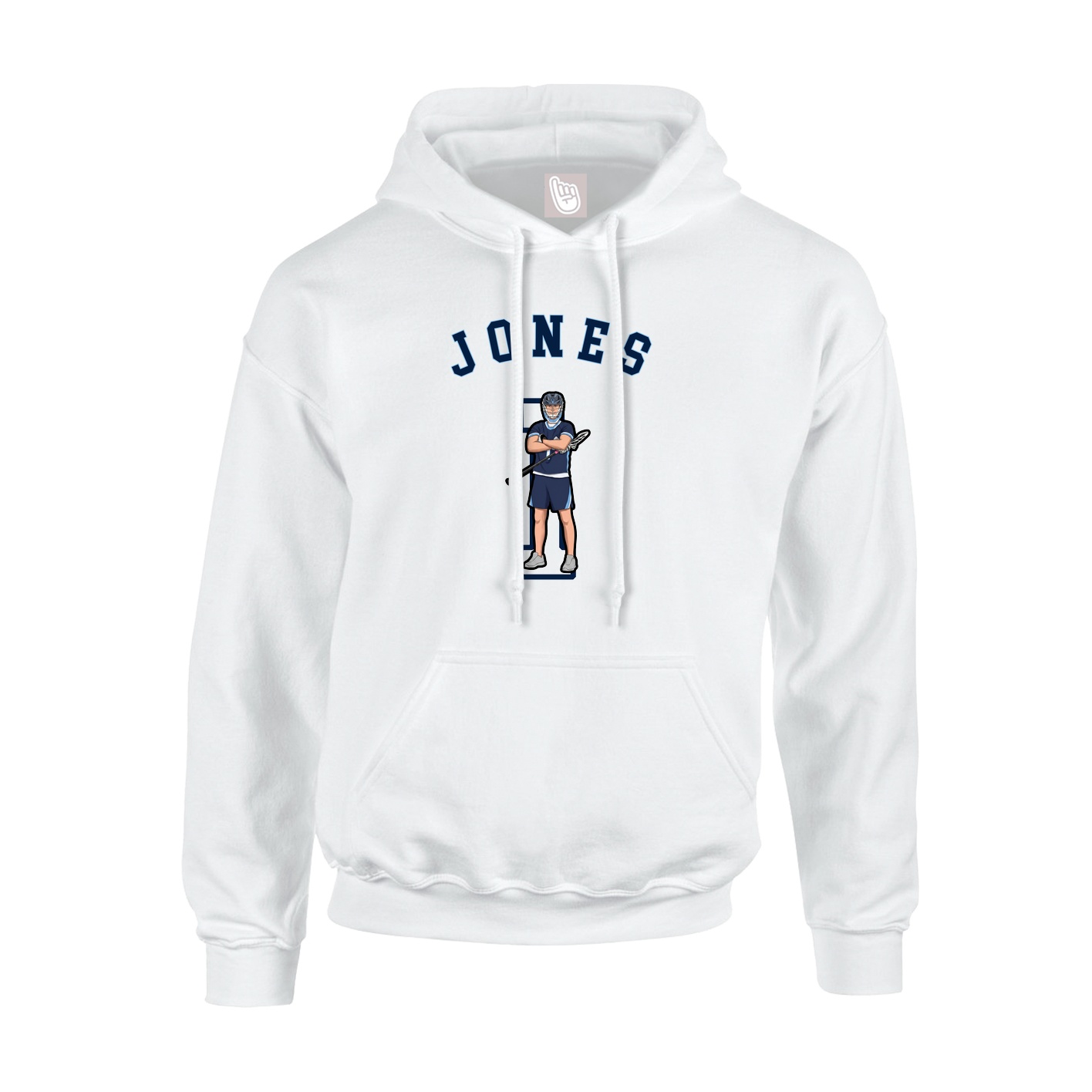 Hoodie — Shirsey Arch in White