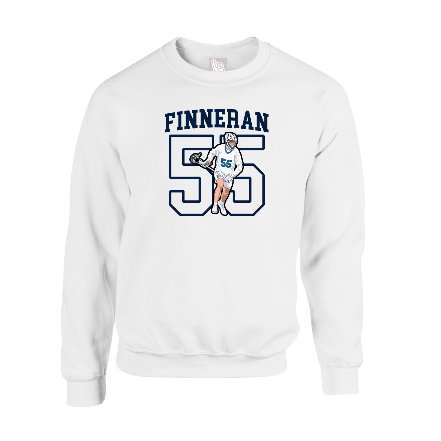 Fleece Crew — Shirsey in White