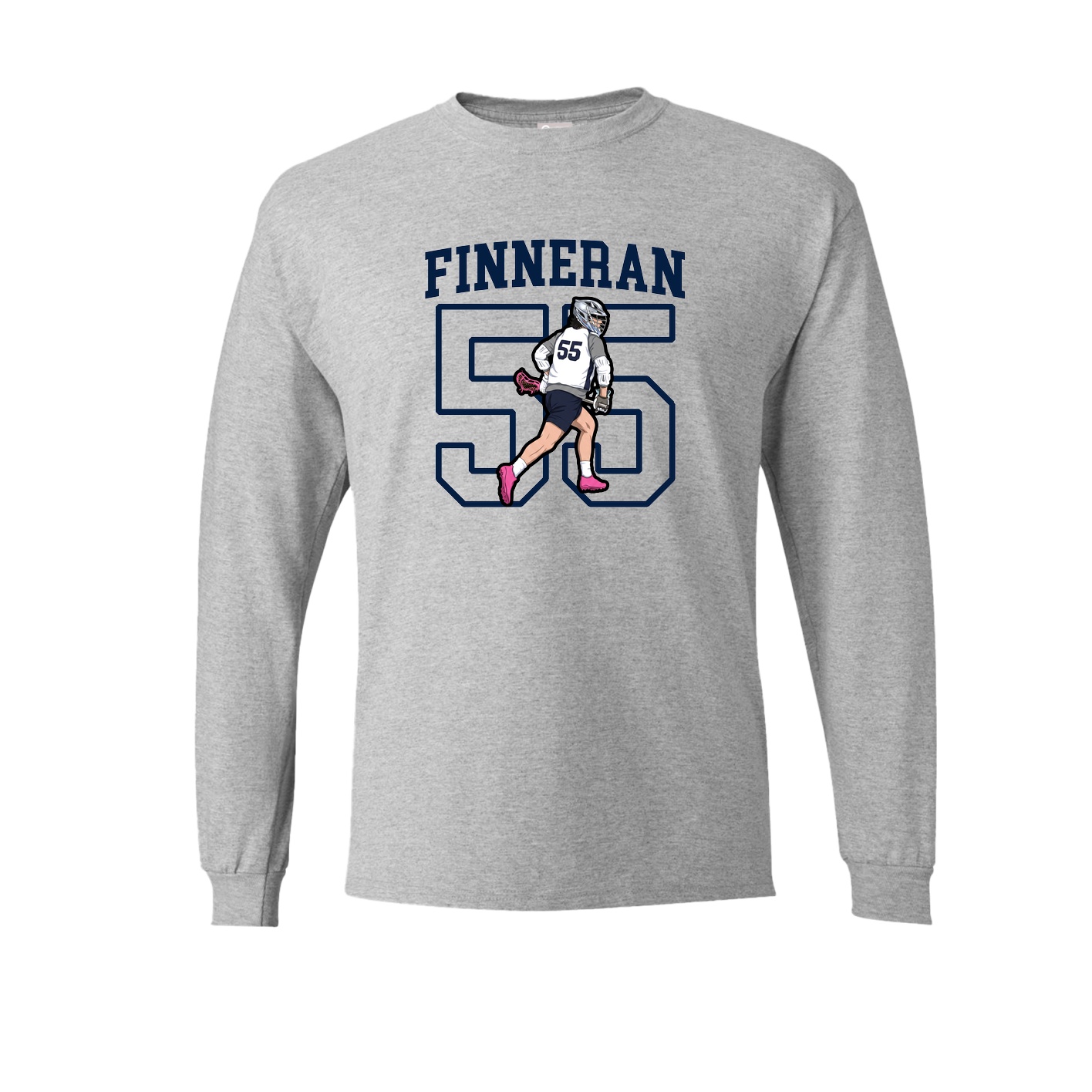 Long Sleeve Tee — Shirsey in Grey