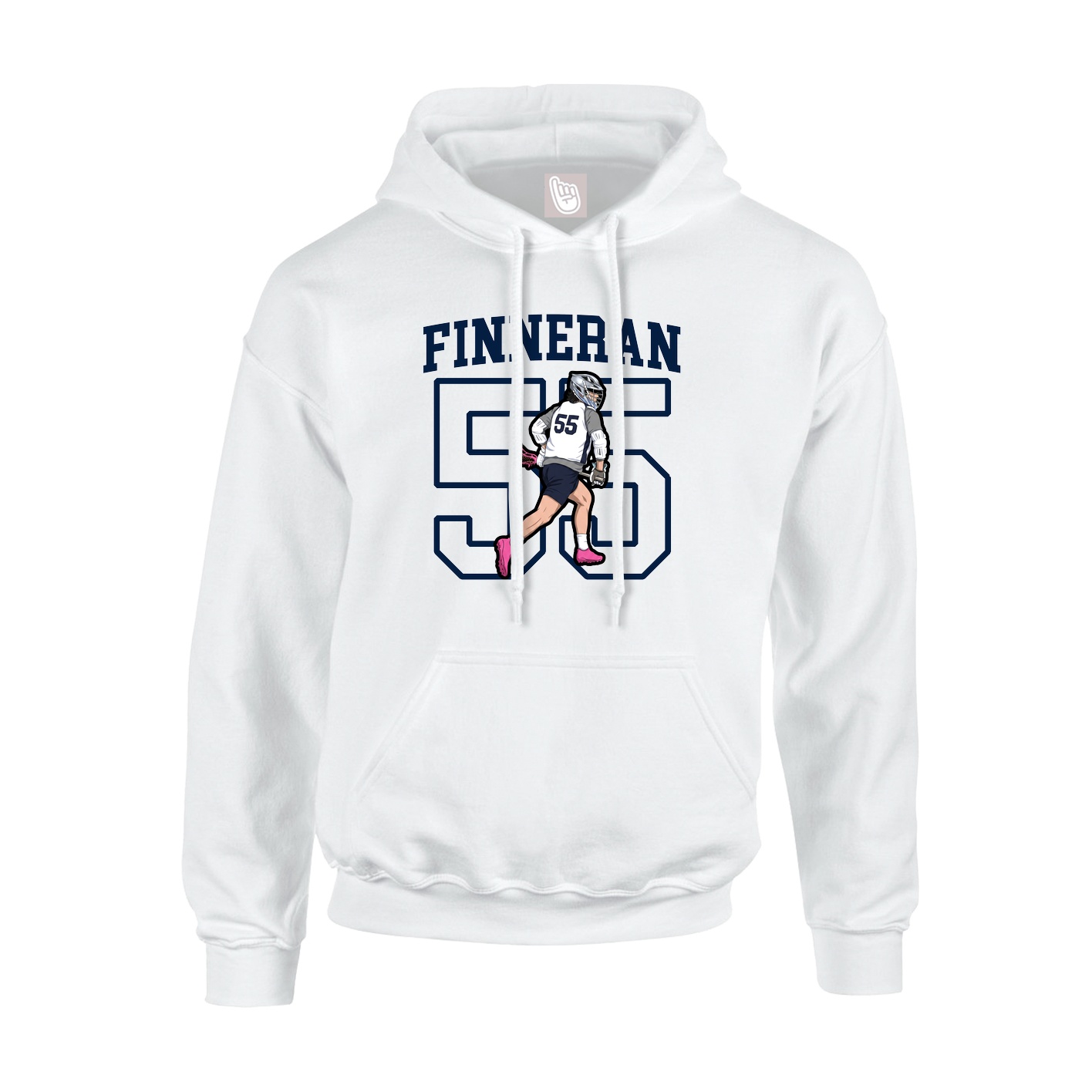 Hoodie — Shirsey in White