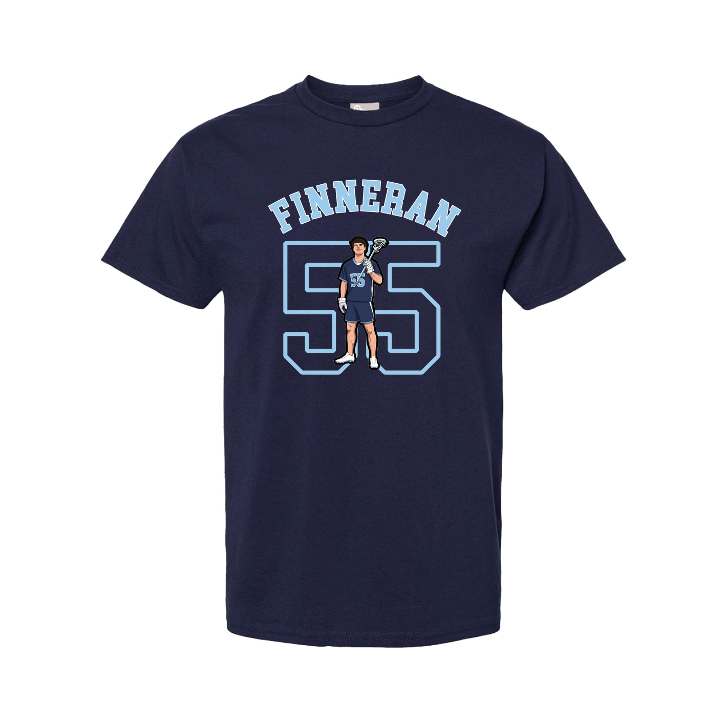 Youth Tee — Shirsey Arch in Navy