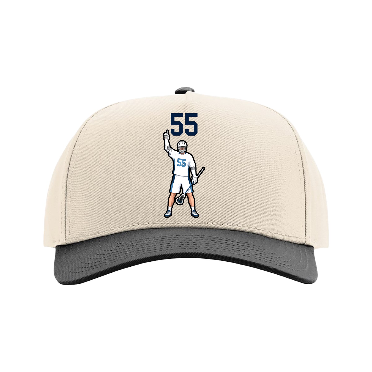 Full Fabric Five-Panel Champ Cap