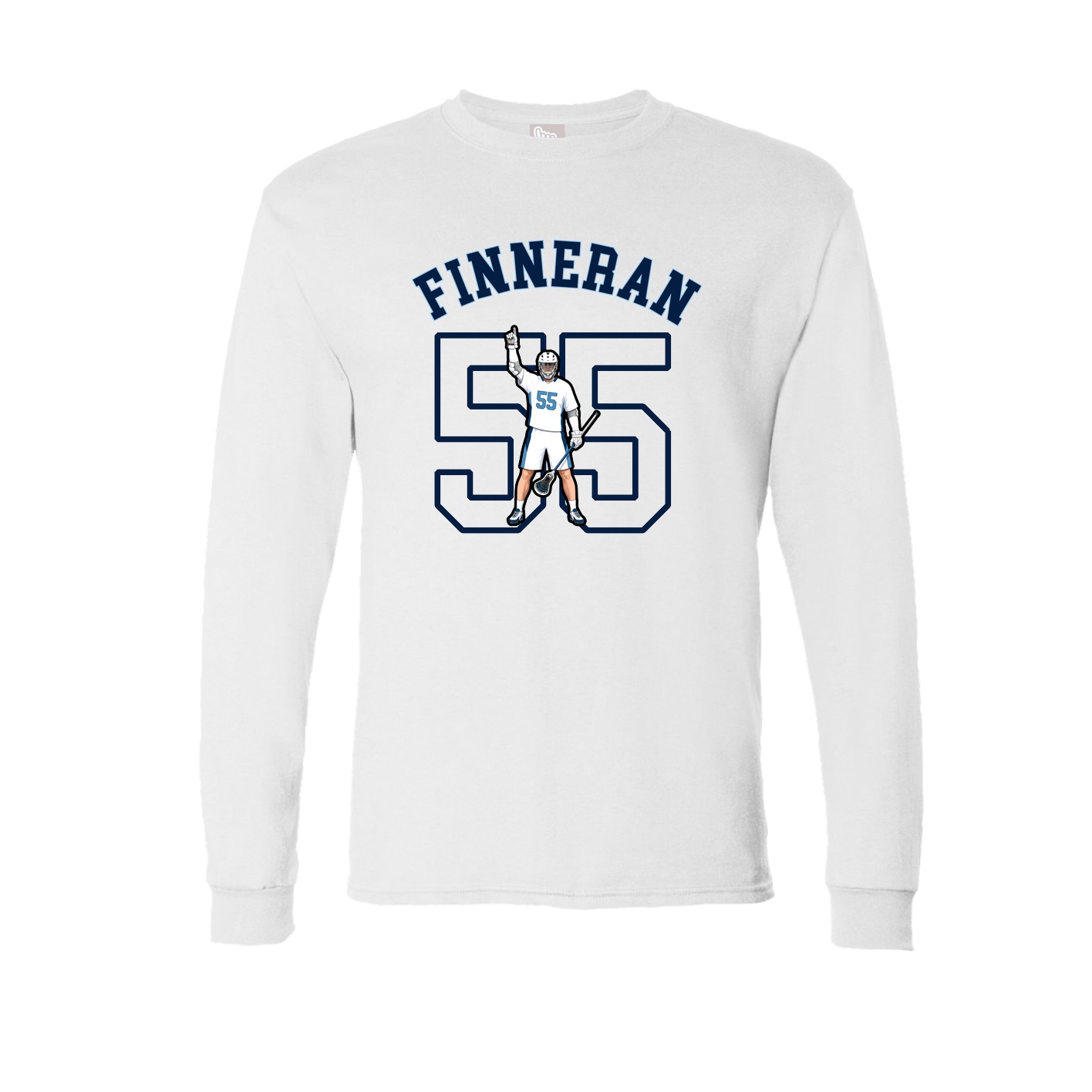 Long Sleeve Tee — Shirsey Arch in White