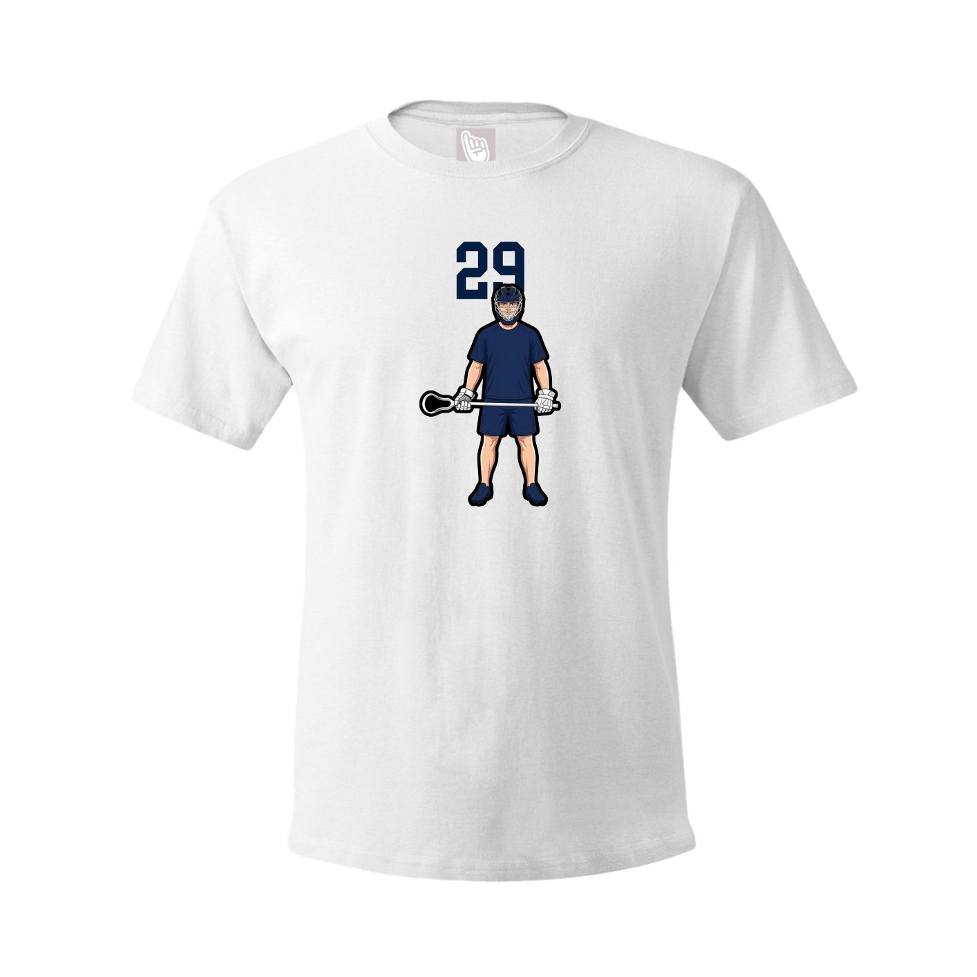 Tee — Number Top in White