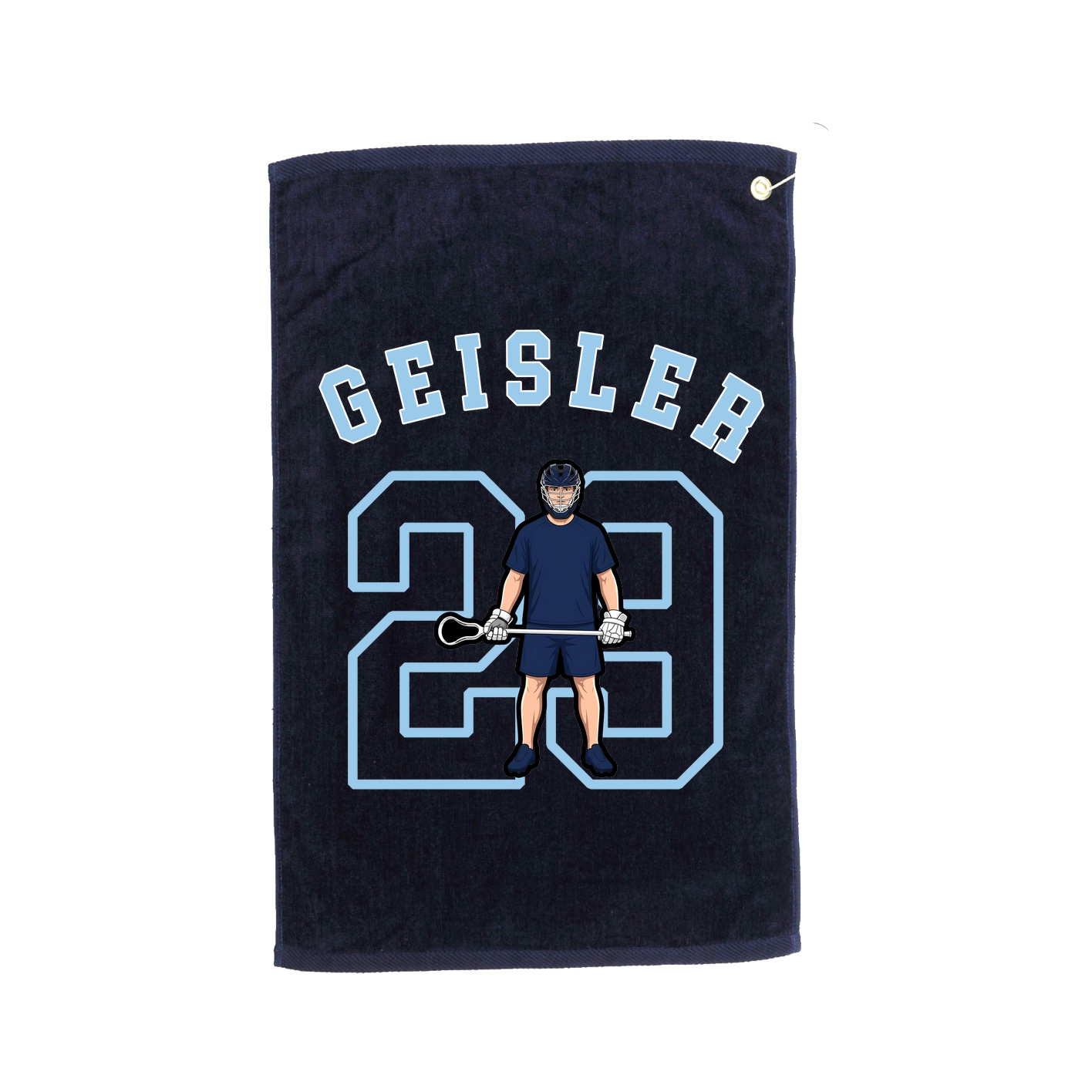 Golf Towel — Shirsey Arch in Navy