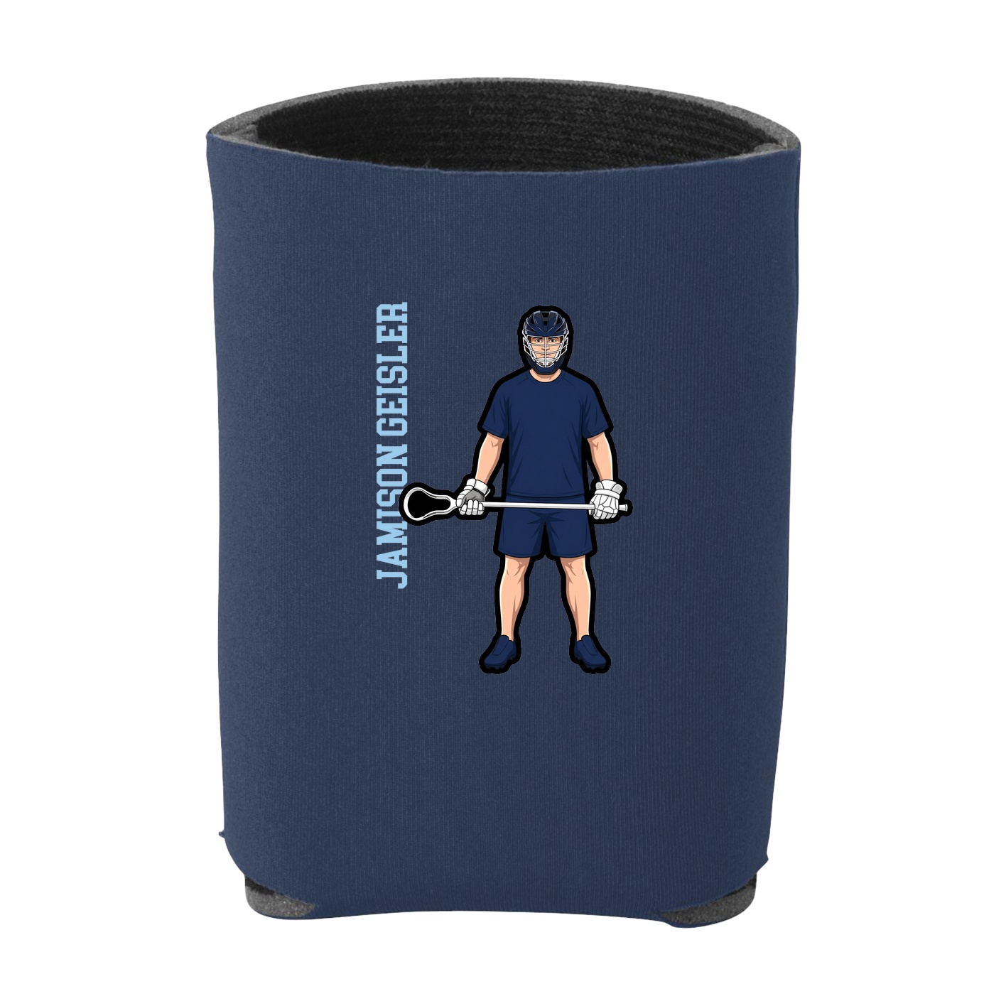 Can Holder — Name Vertical in Navy
