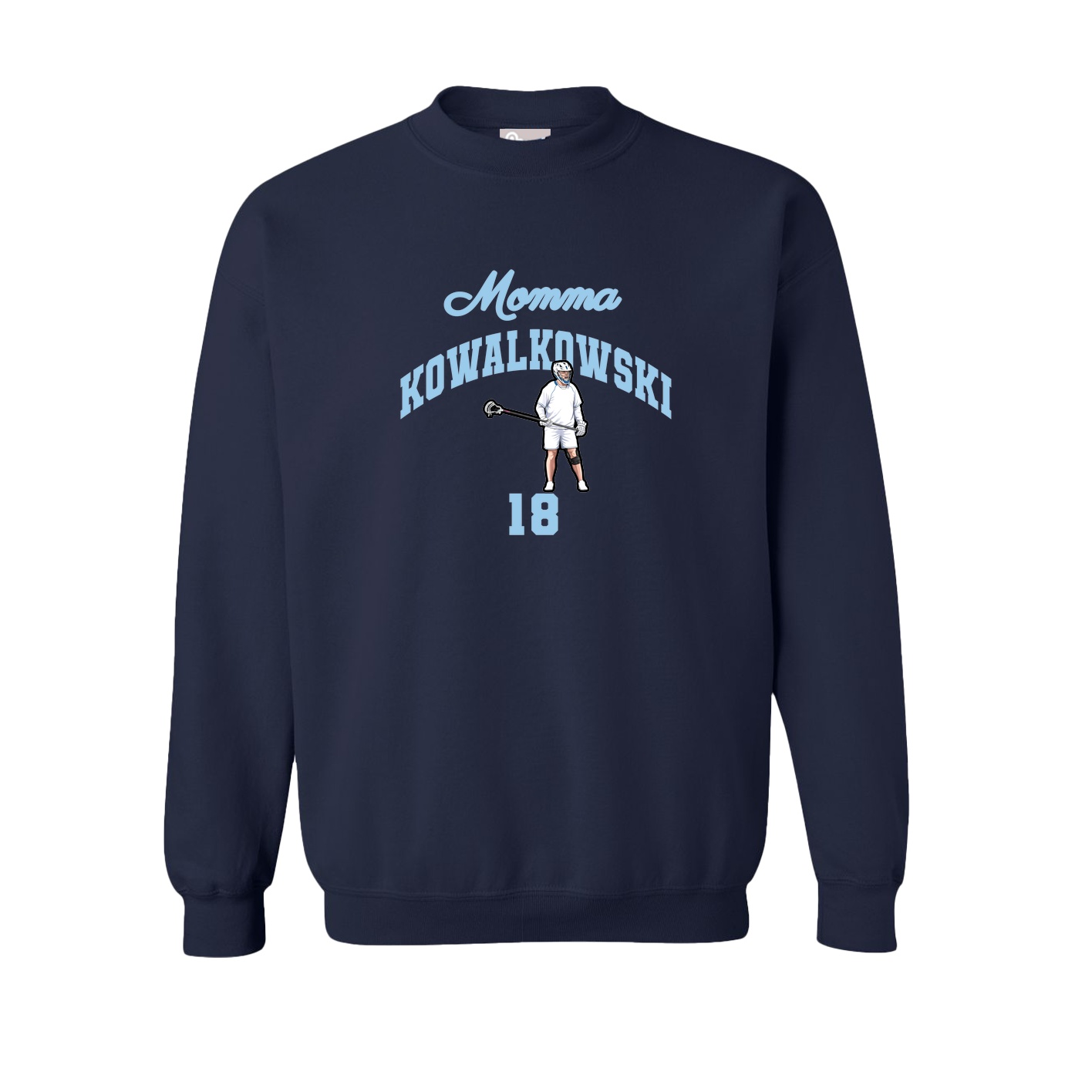 Fleece Crew — Mothers Day Arch in Navy