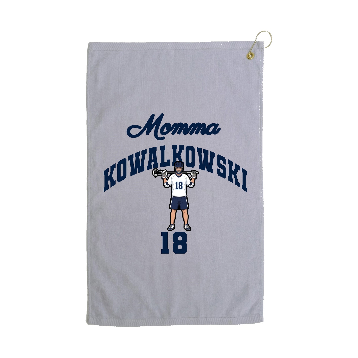 Golf Towel — Mothers Day Arch in Grey