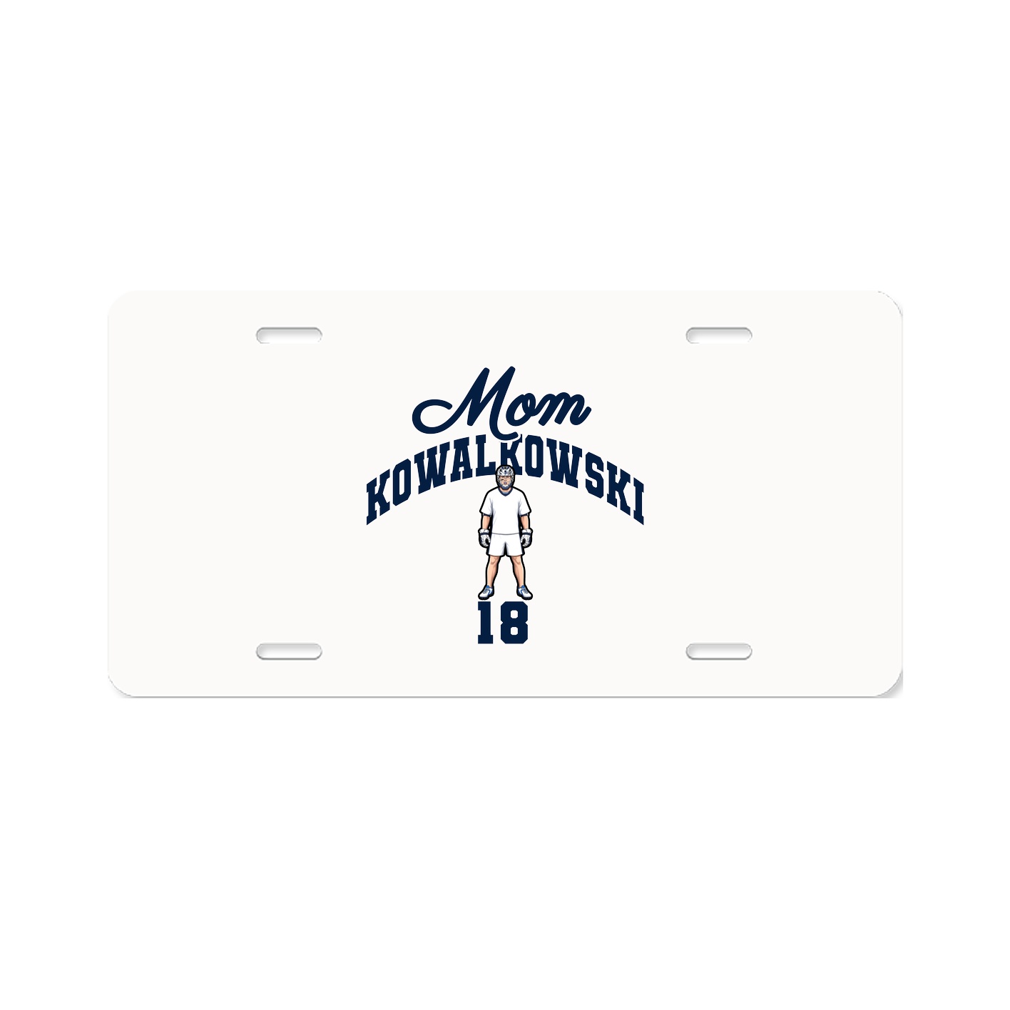 License Plate — Mothers Day Arch in Classic