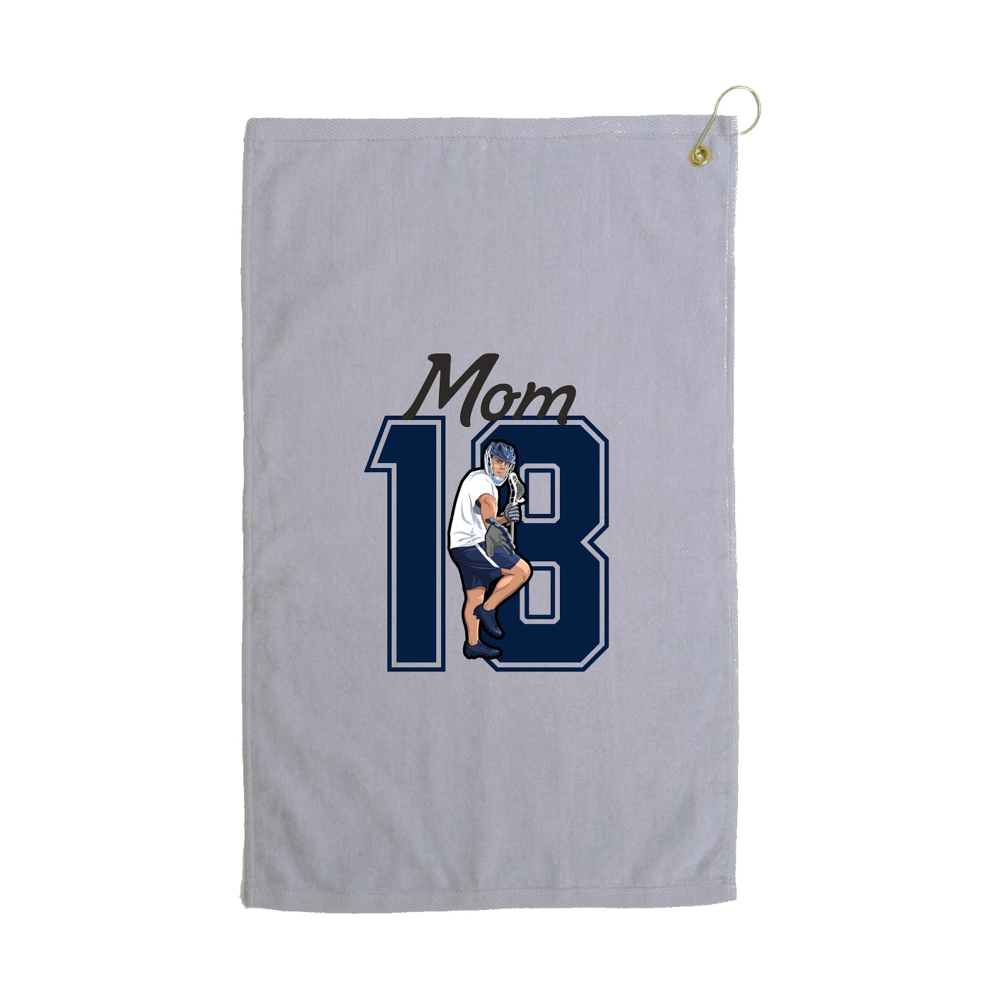 Golf Towel — Mothers Day Shirsey in Grey