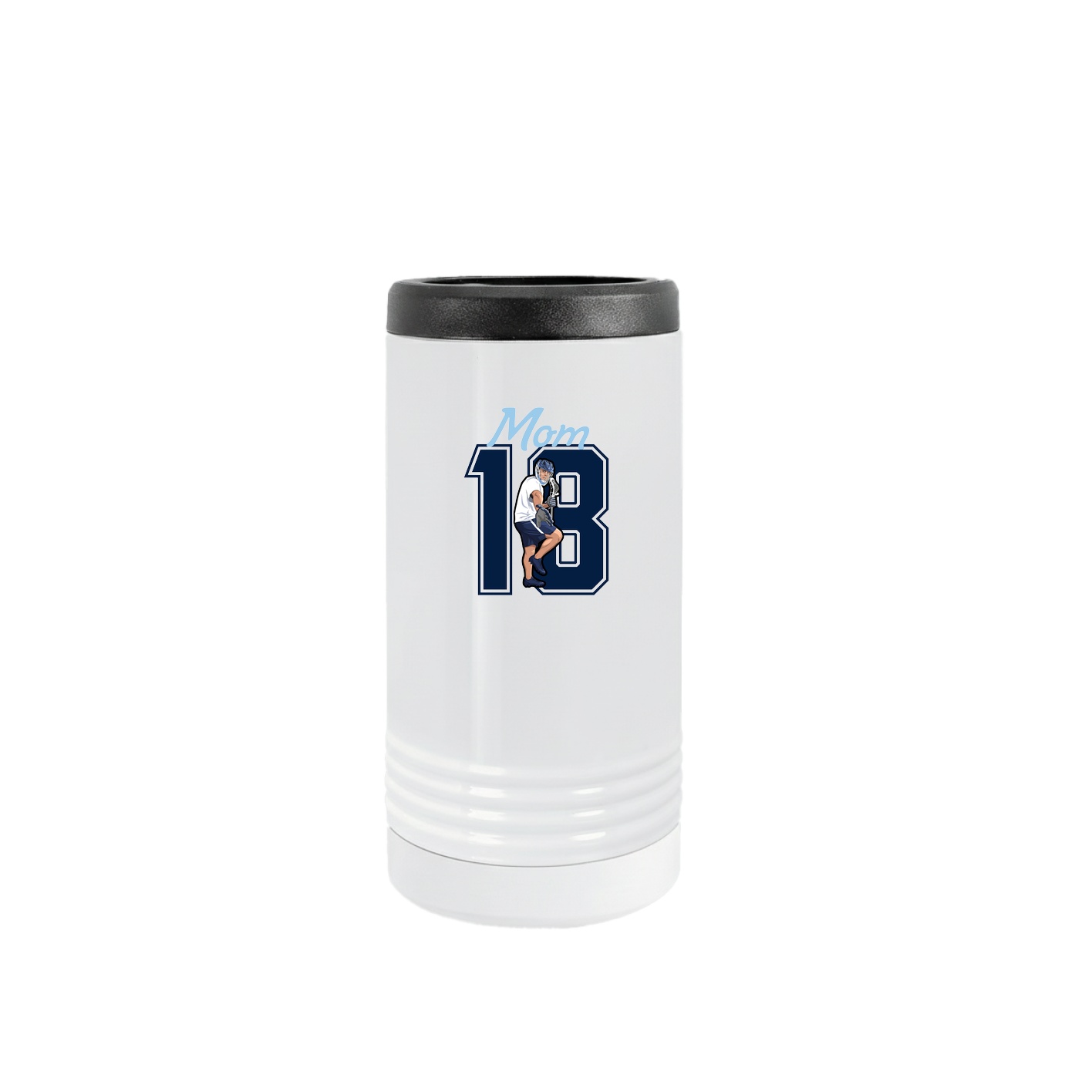 Slim Beverage Holder — Mothers Day Shirsey in White