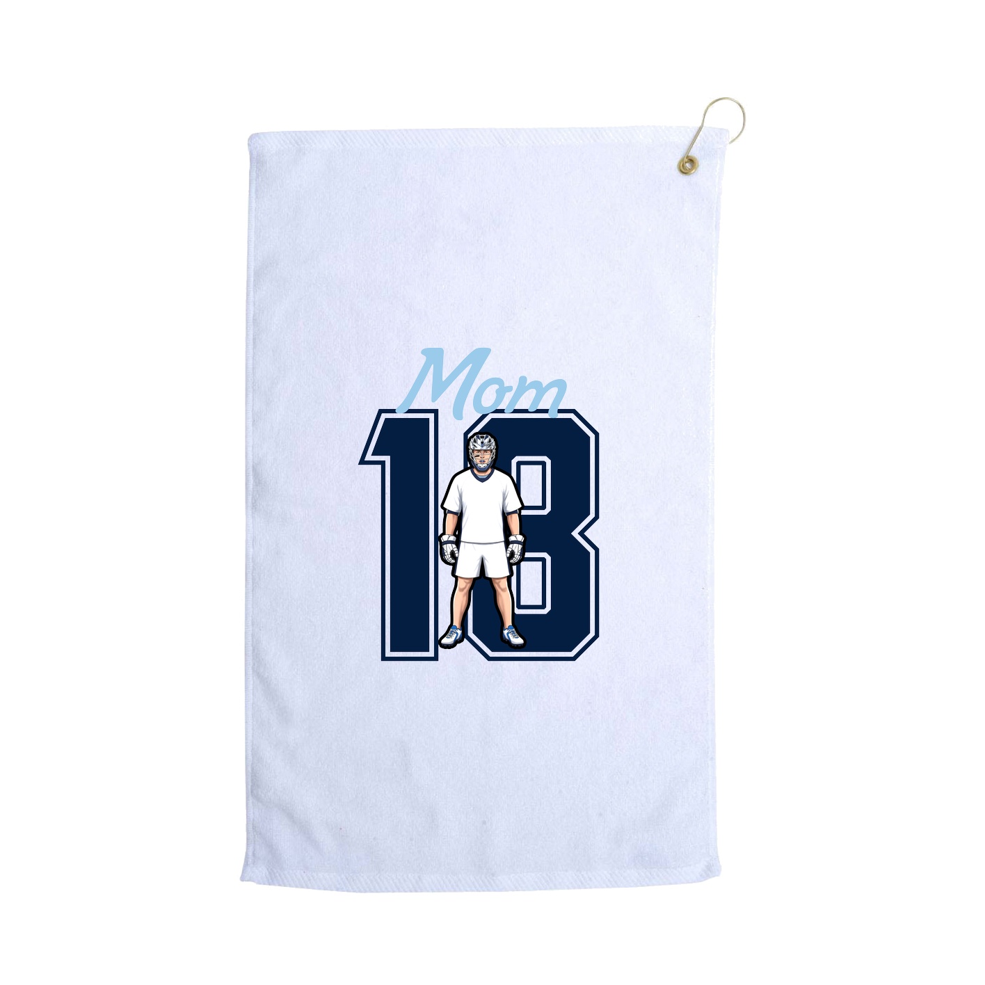 Golf Towel — Mothers Day Shirsey in White