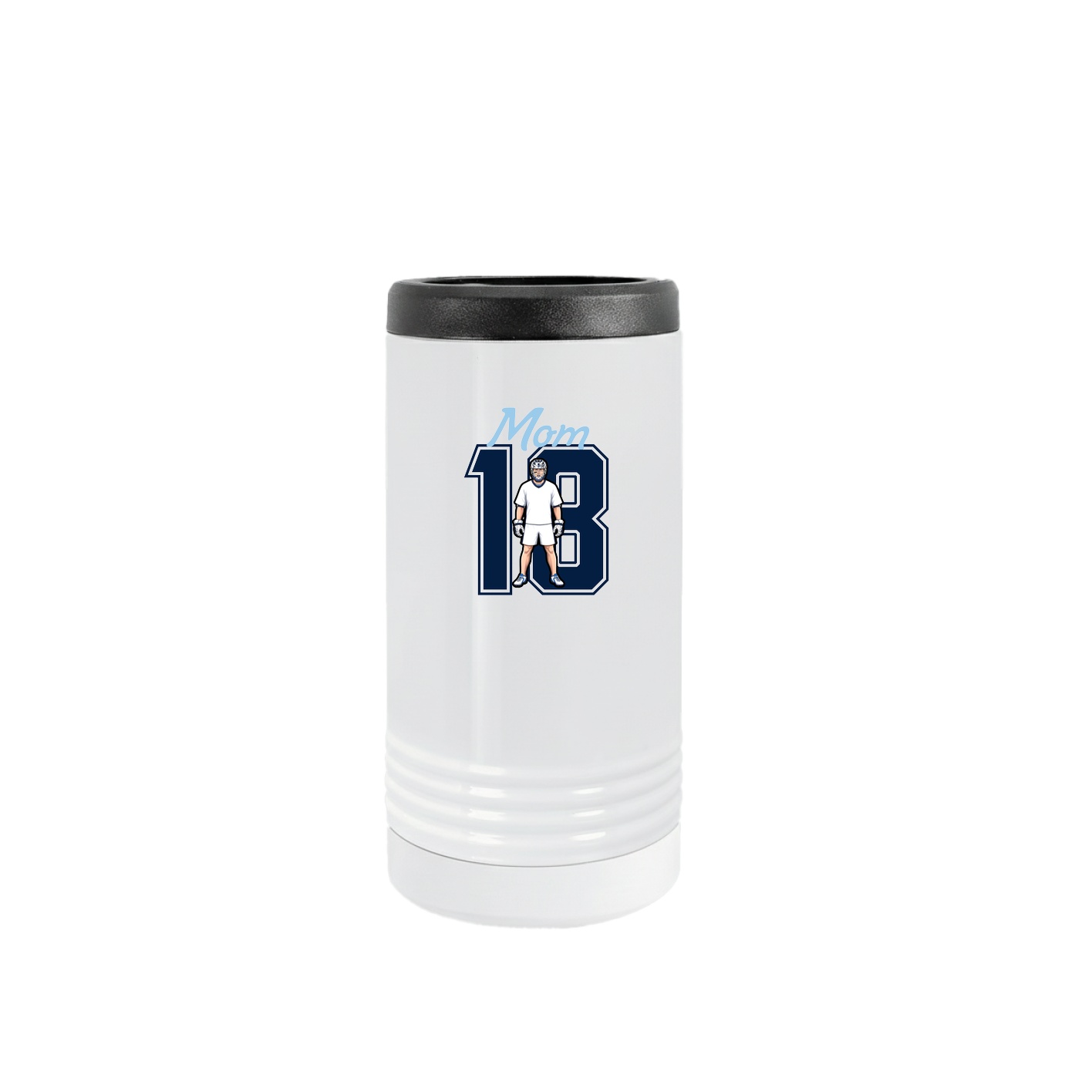 Slim Beverage Holder — Mothers Day Shirsey in White