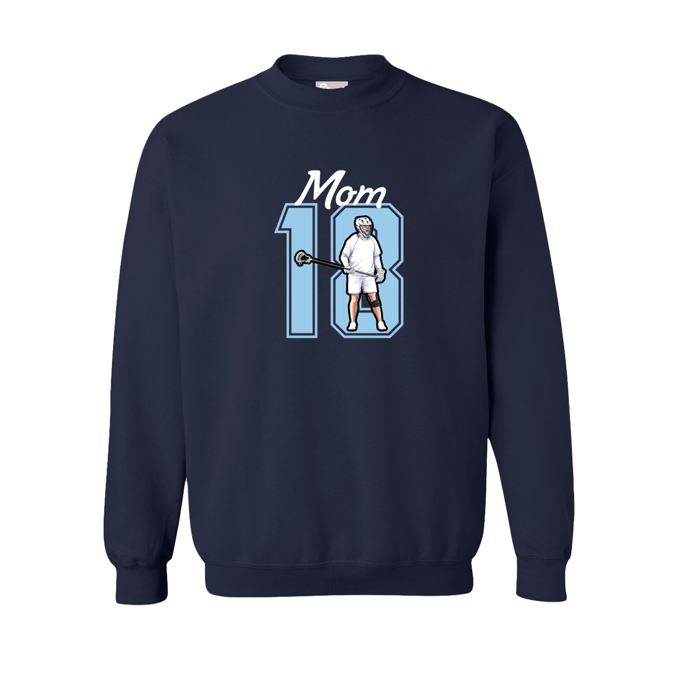 Fleece Crew — Mothers Day Shirsey in Navy