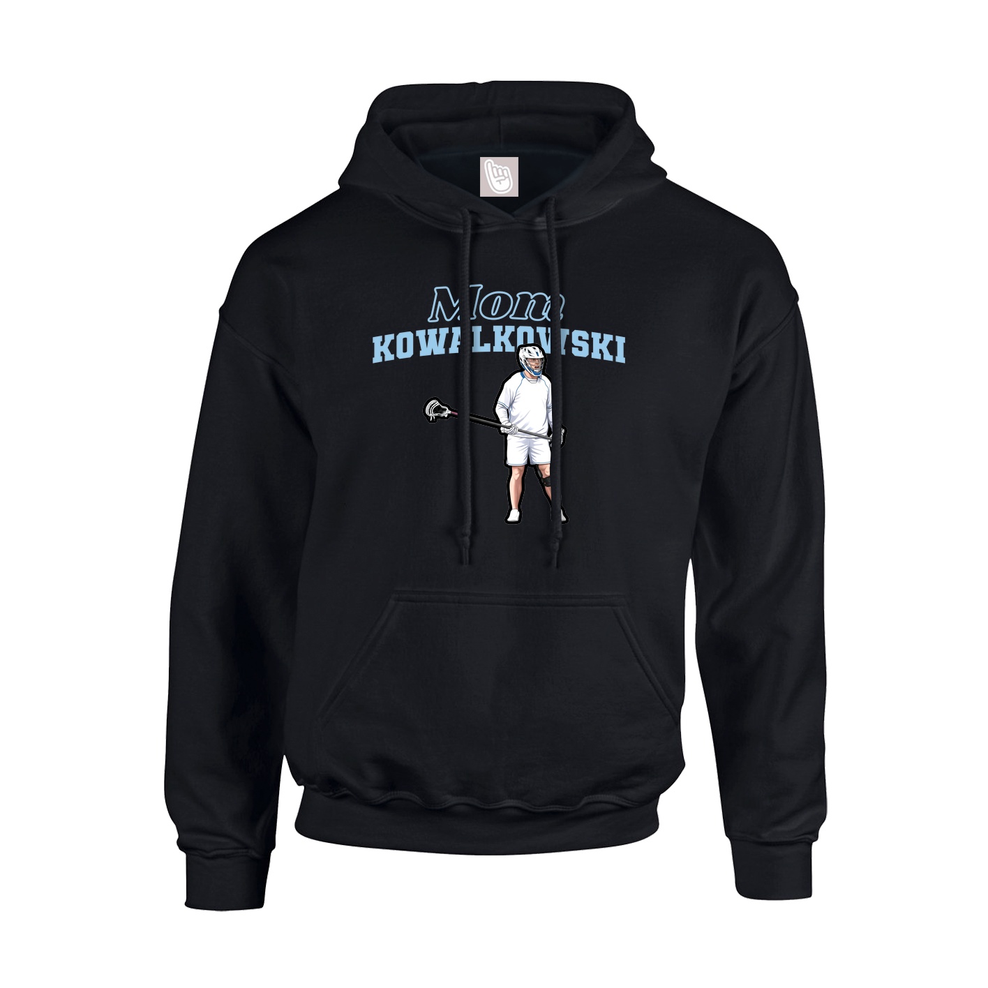Hoodie — Mothers Day Block in Black