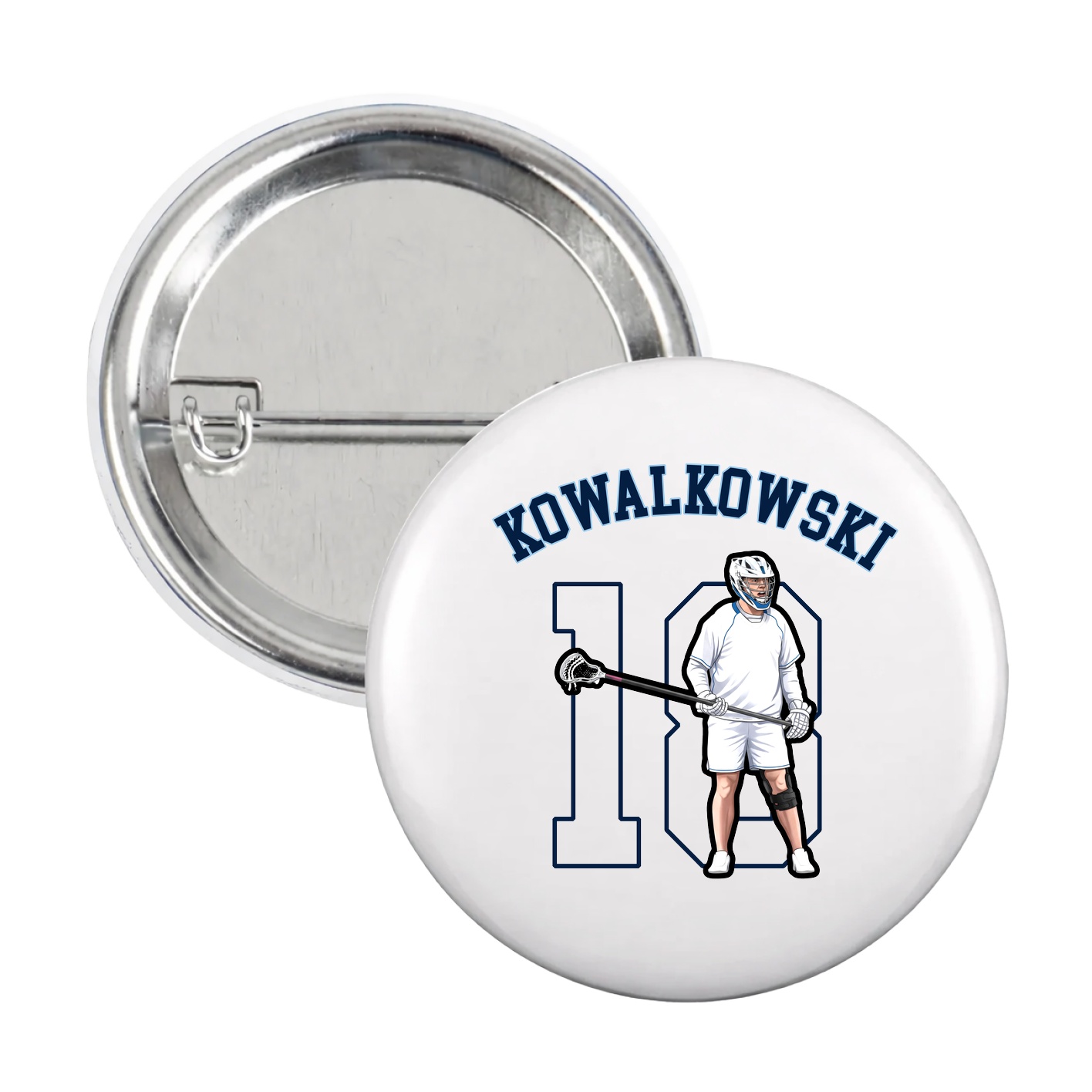 Game Day Button — Shirsey Arch in White