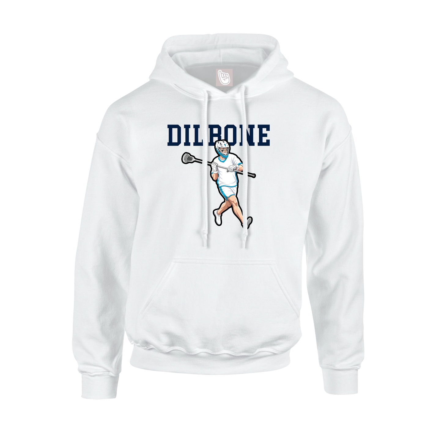 Hoodie — Shirsey in White
