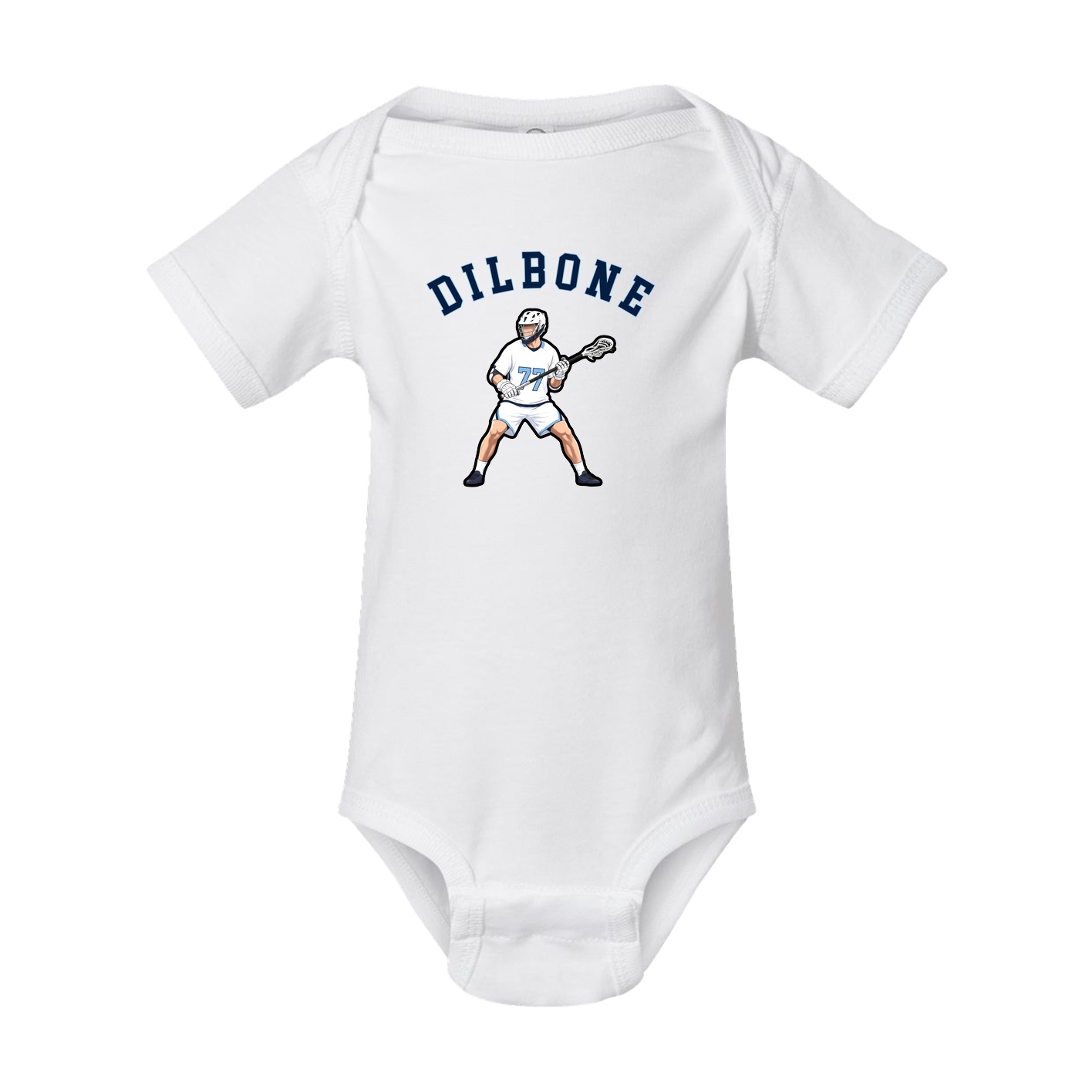 Baby Onesie — Shirsey Arch in White