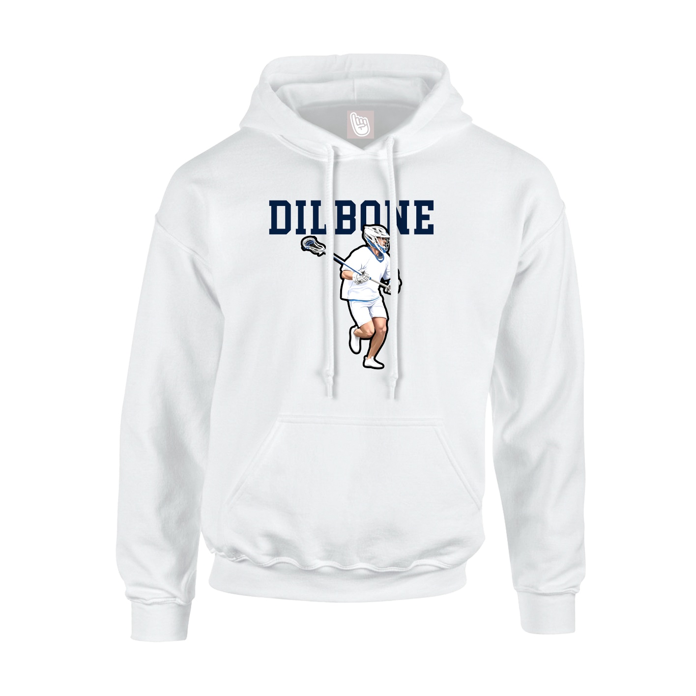Hoodie — Shirsey in White