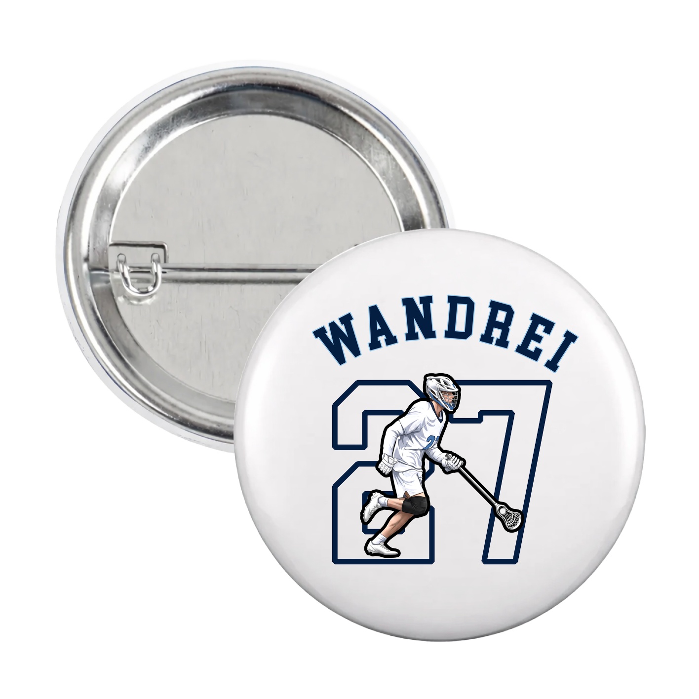 Game Day Button — Shirsey Arch in White