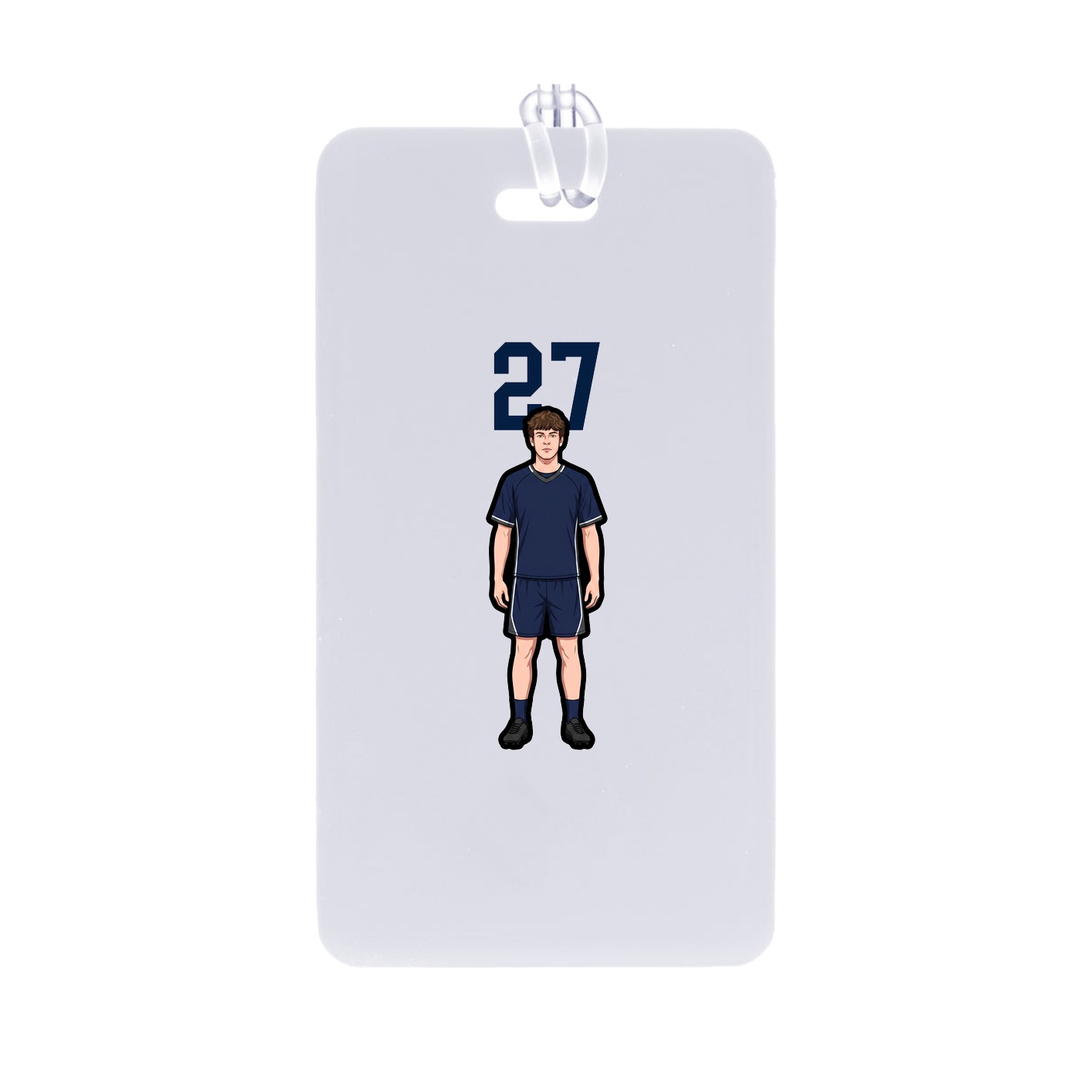 Bag Tag — Number Top in Classic