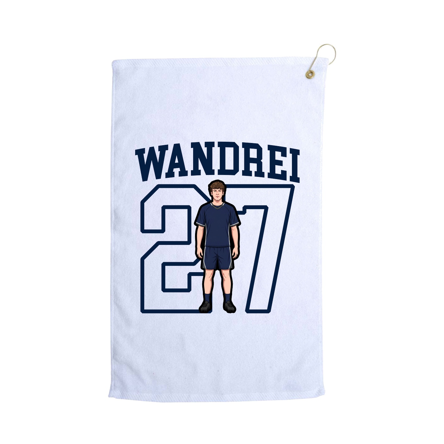 Golf Towel — Shirsey in White