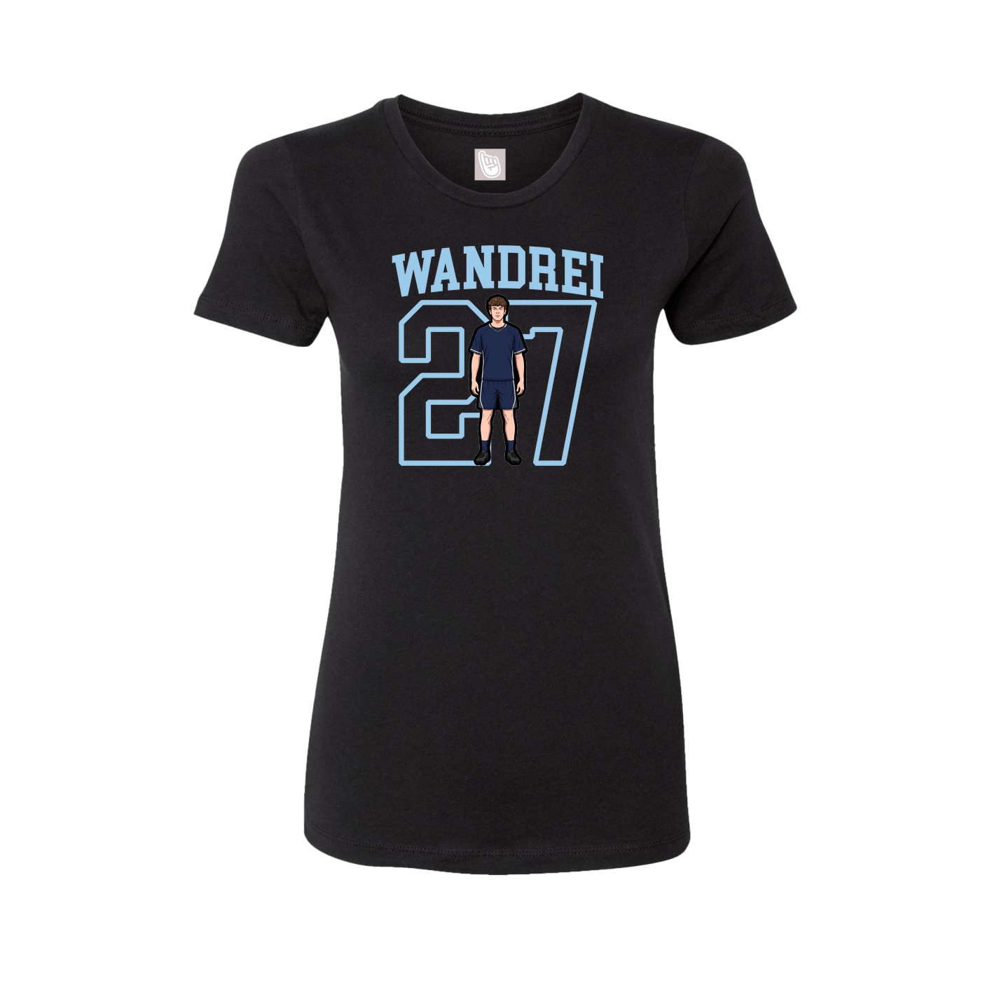 Fitted Women's Tee — Shirsey in Black