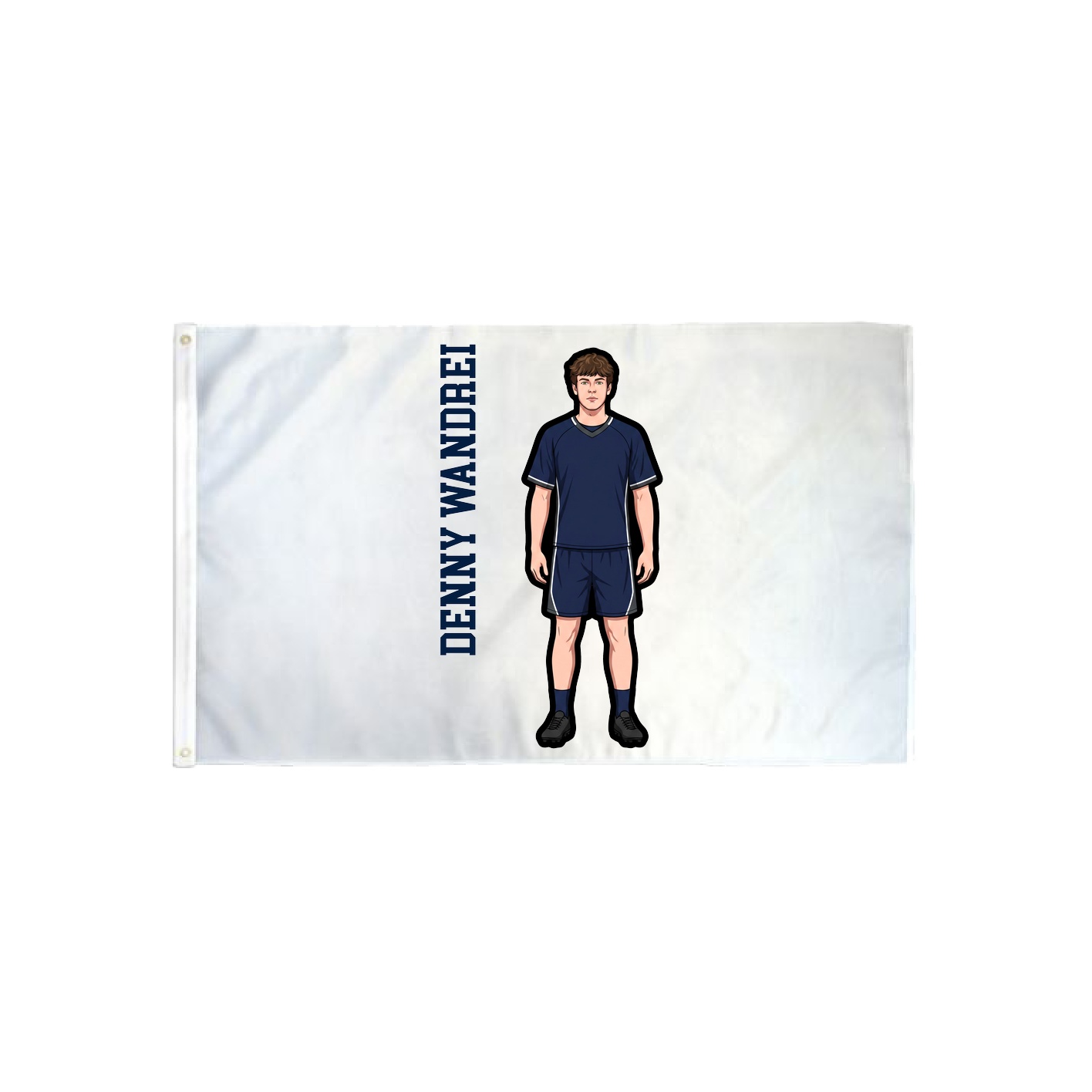 3x5 Flag — Name Vertical in Classic