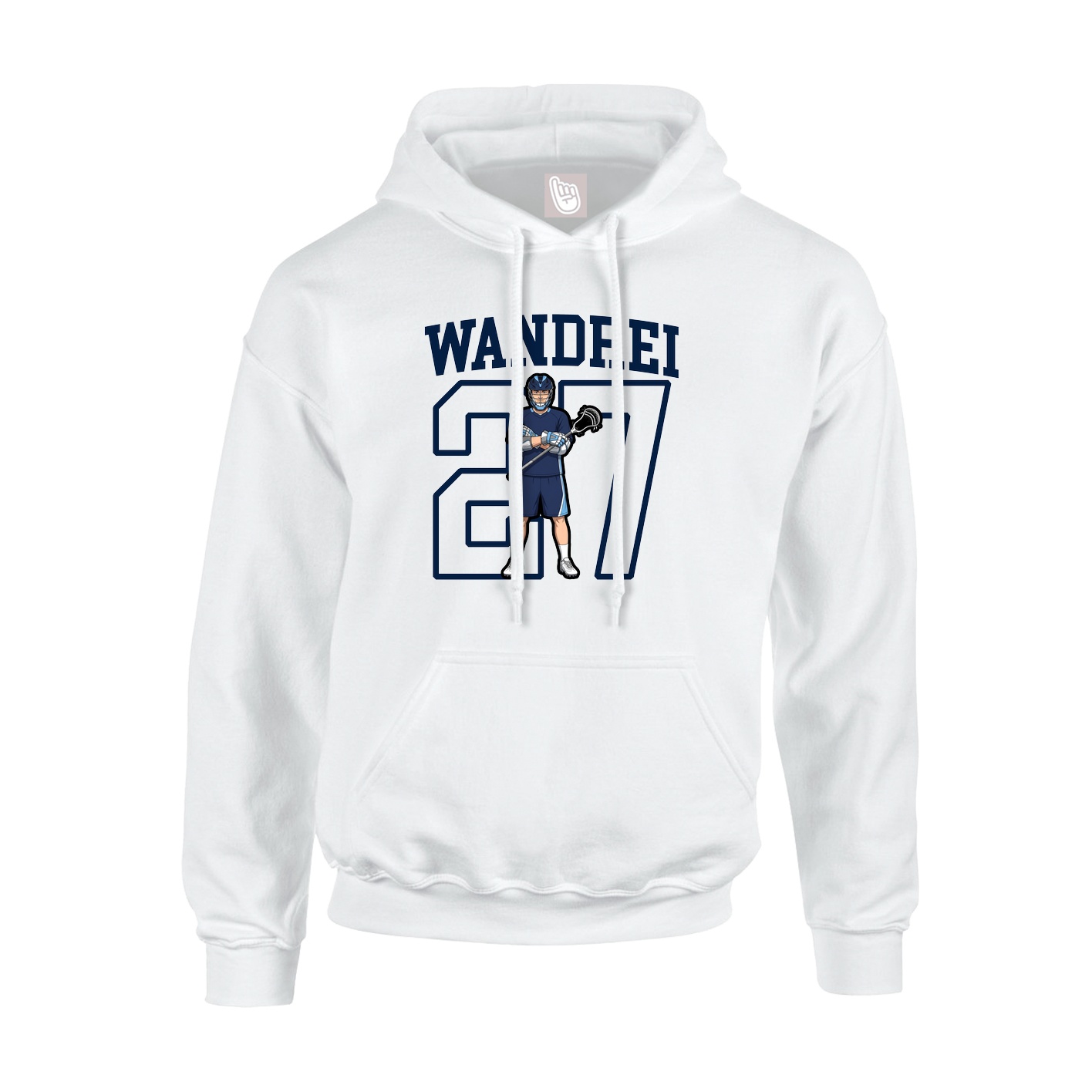 Youth Hoodie — Shirsey in White