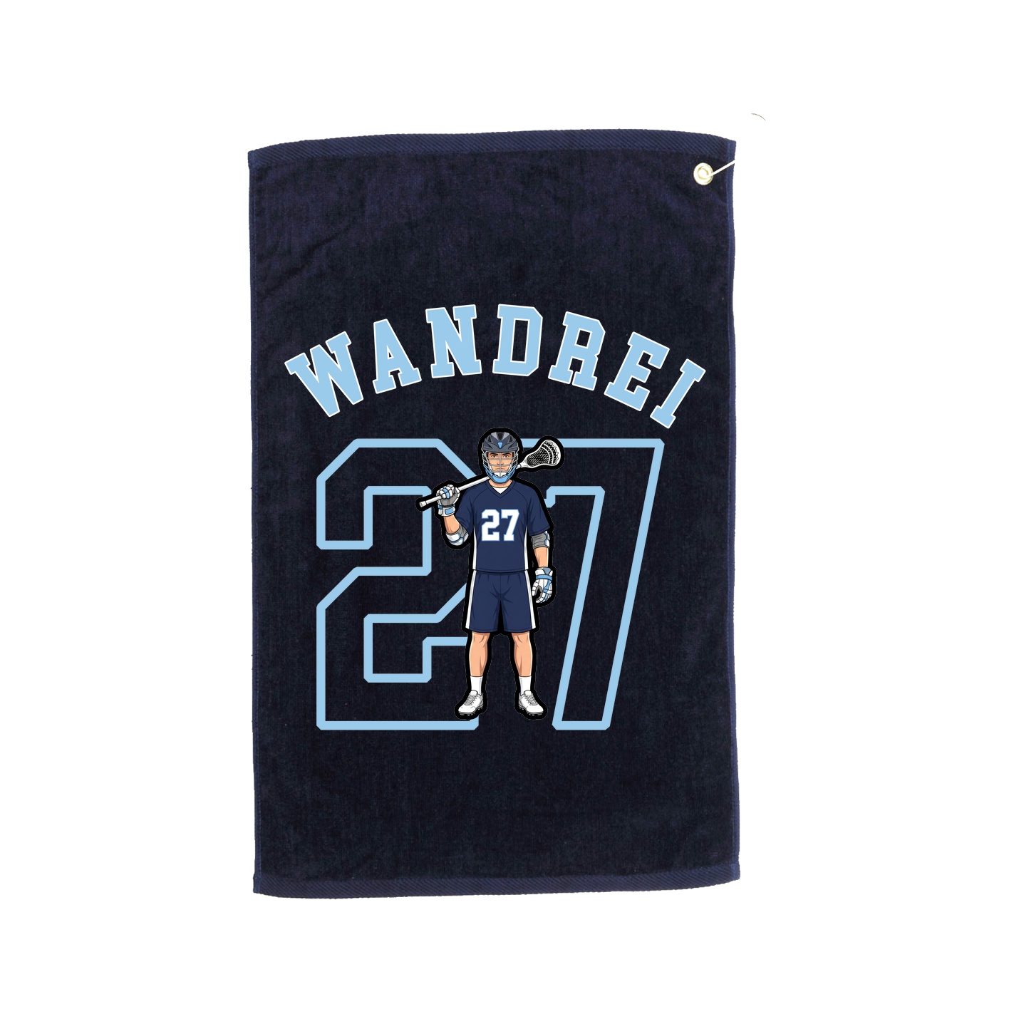 Golf Towel — Shirsey Arch in Navy