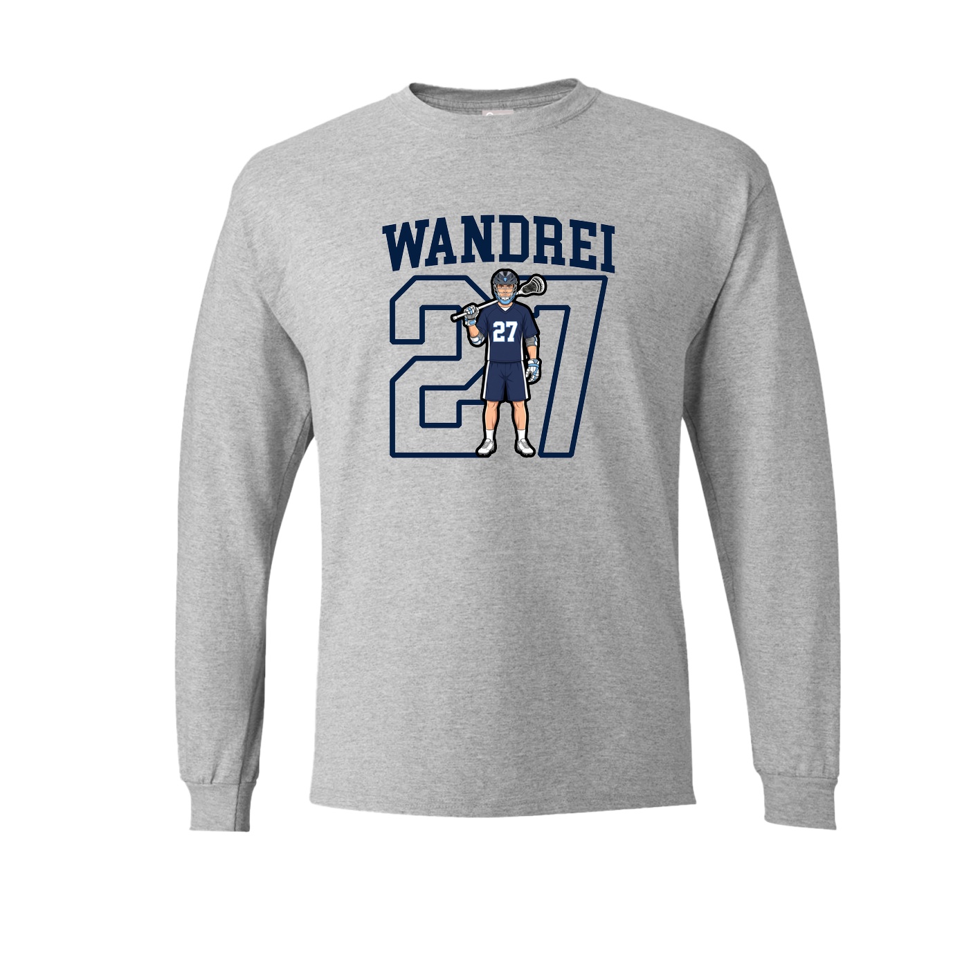 Long Sleeve Tee — Shirsey in Grey
