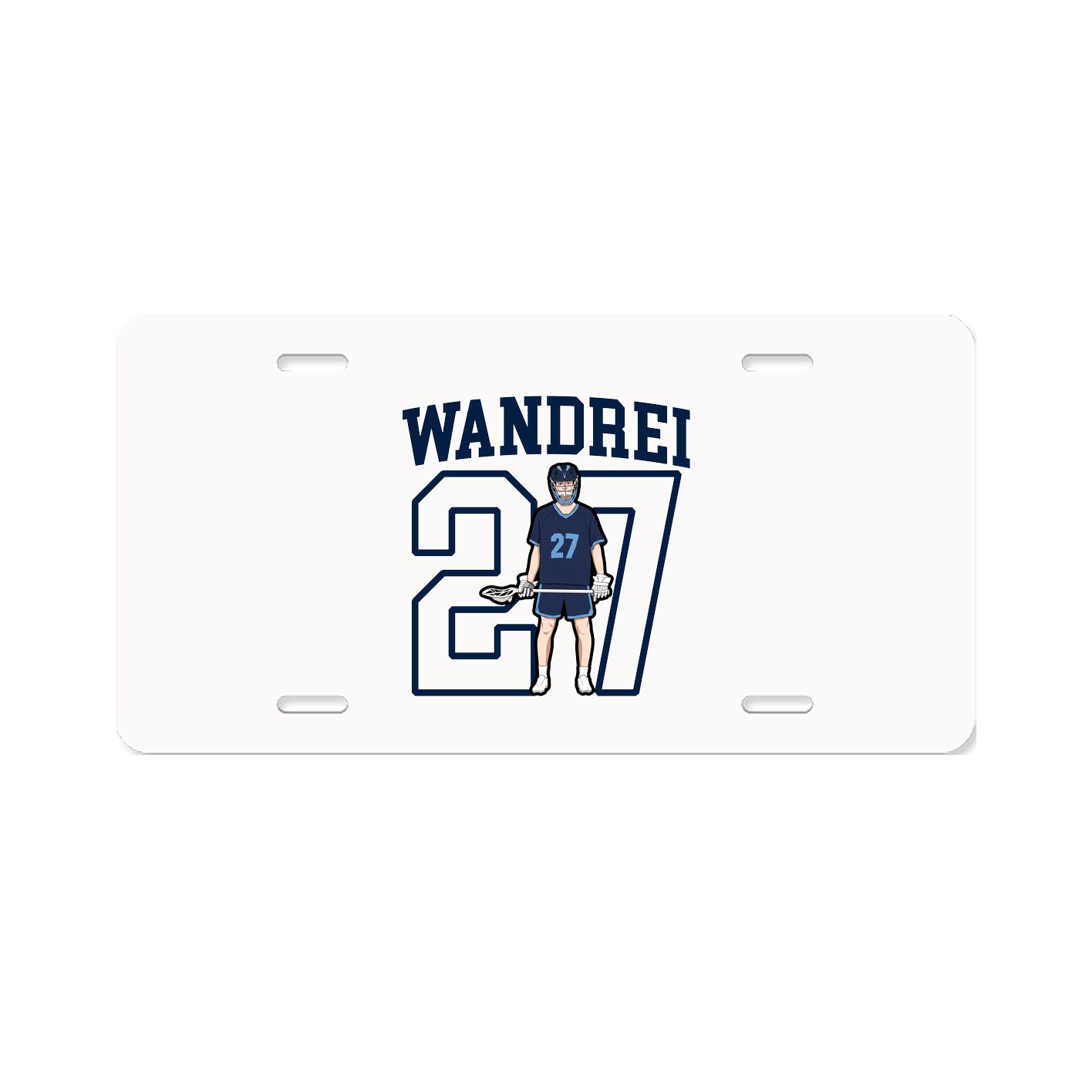 Aluminum License Plate