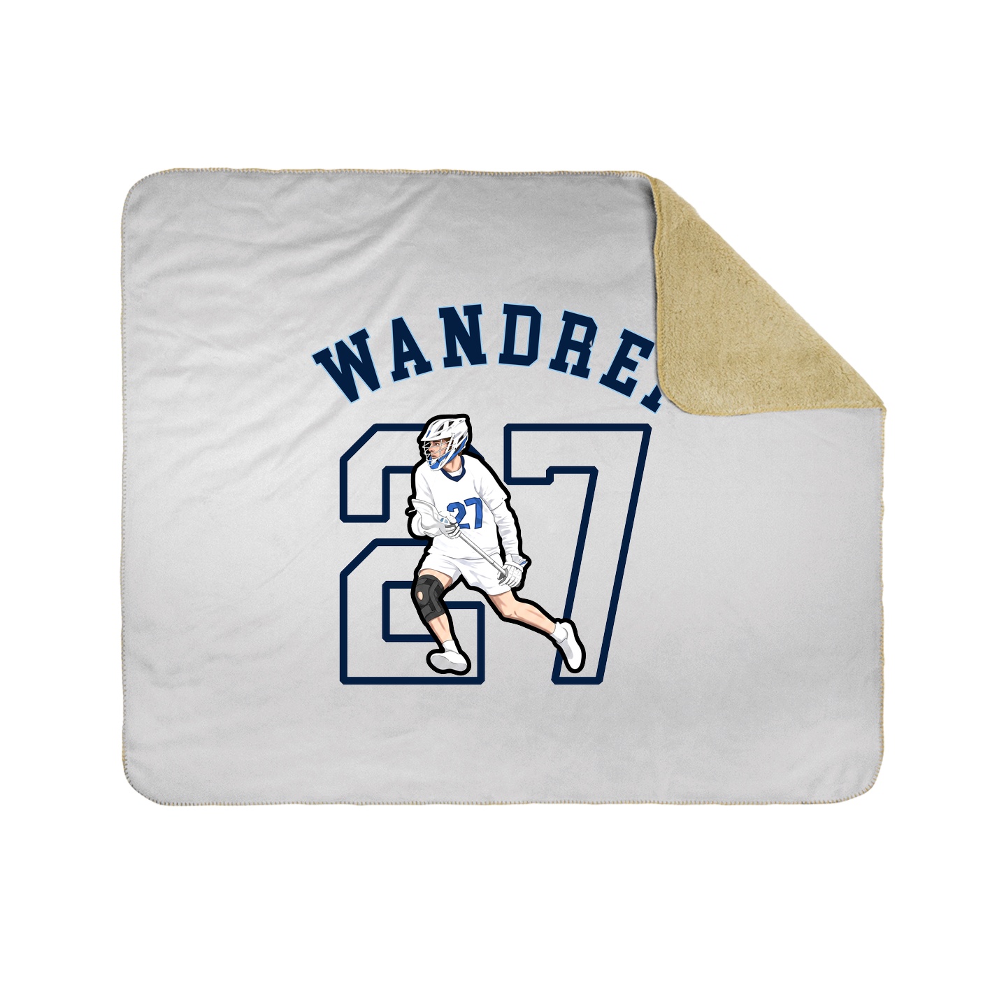 Throw Blanket — Shirsey Arch in White