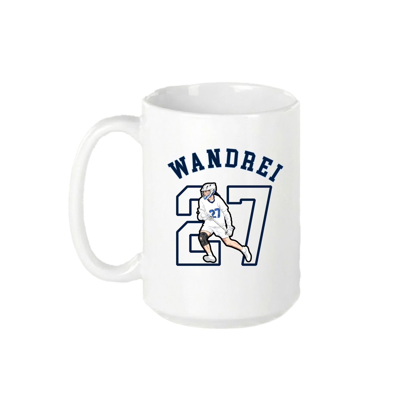 15oz Coffee Mug — Shirsey Arch in White