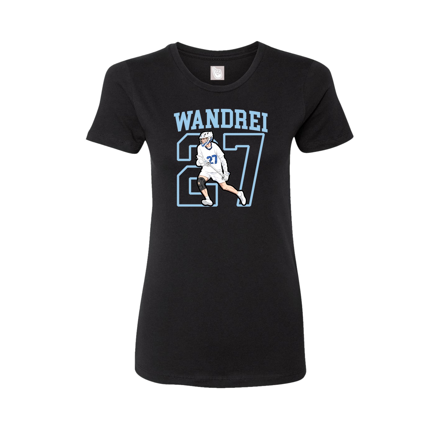 Fitted Women's Tee — Shirsey in Black