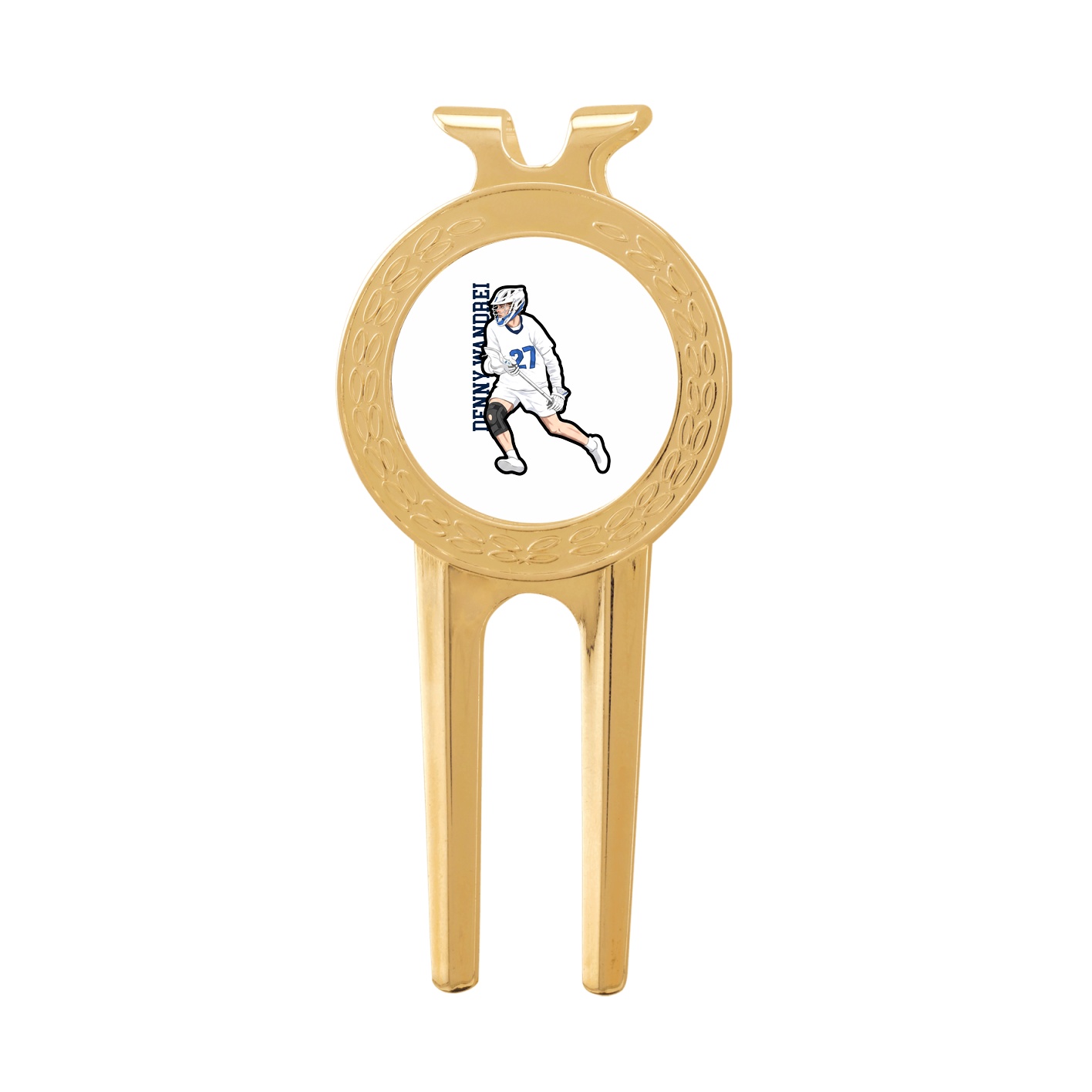 Divot Tool with Ball Marker — Name Vertical in Classic