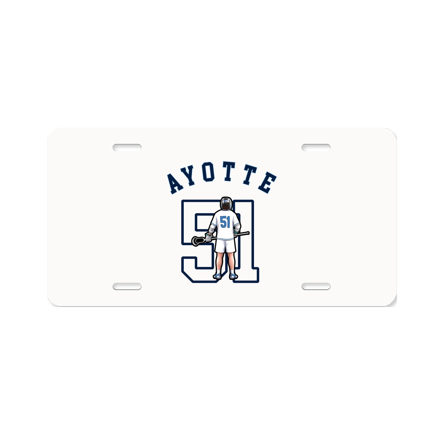License Plate — Shirsey Arch in Classic