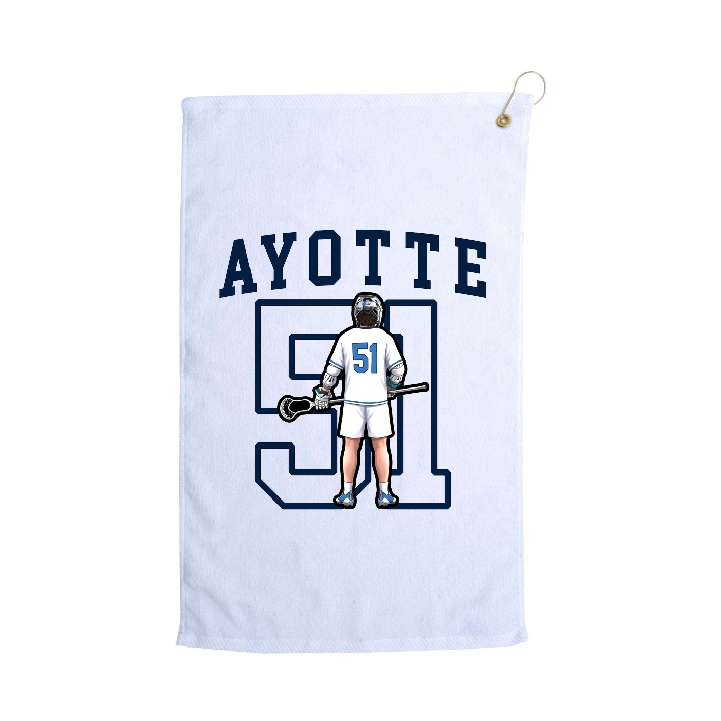 Golf Towel — Shirsey in White