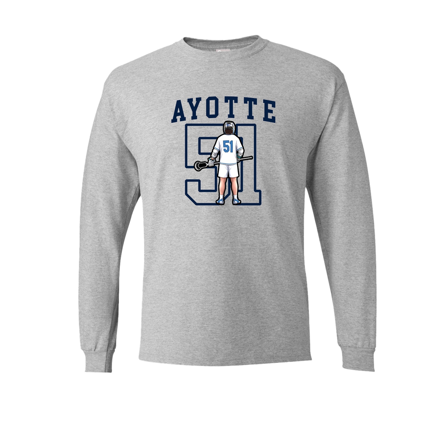 Long Sleeve Tee — Shirsey in Grey