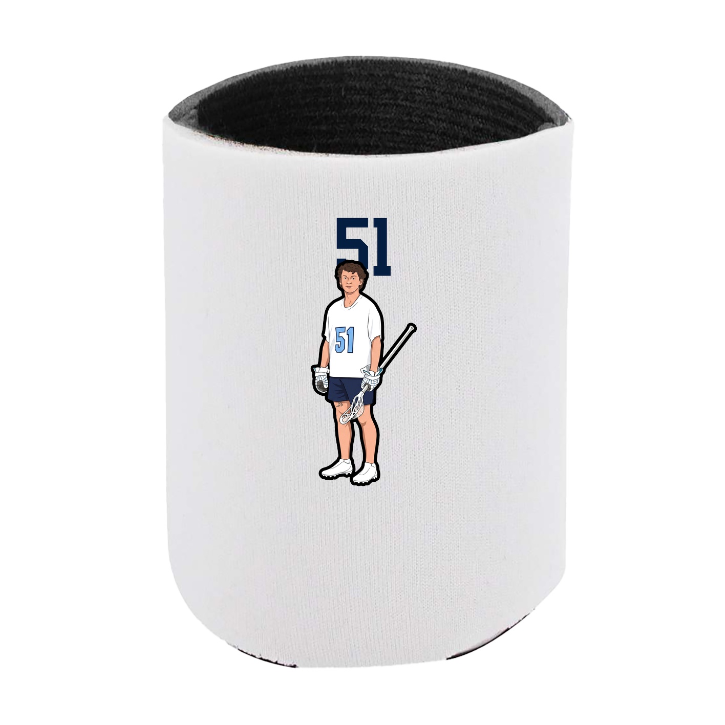 Can Holder — Number Top in White