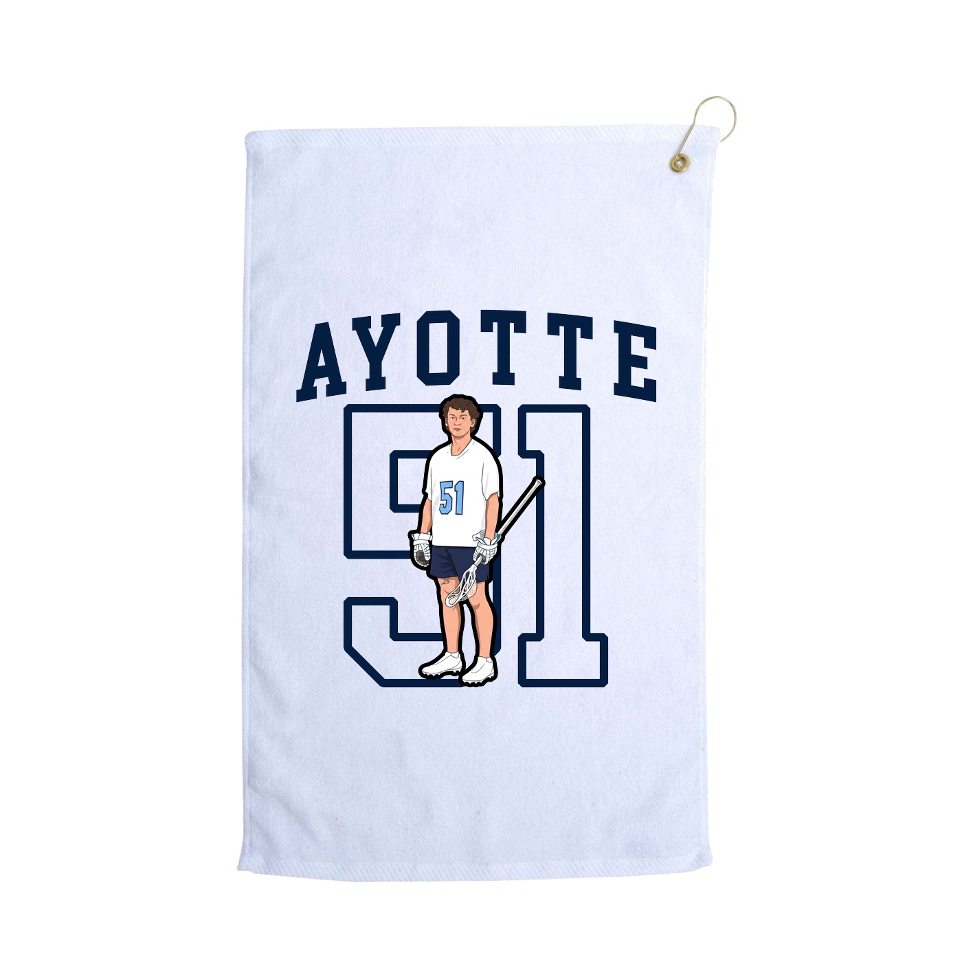 Golf Towel — Shirsey in White
