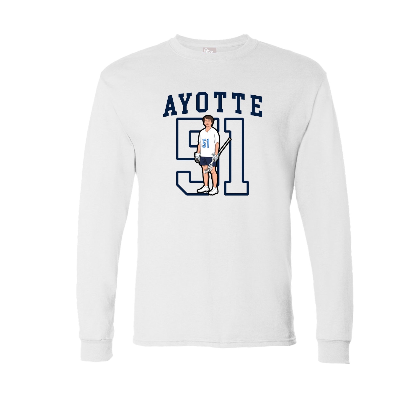 Long Sleeve Tee — Shirsey in White
