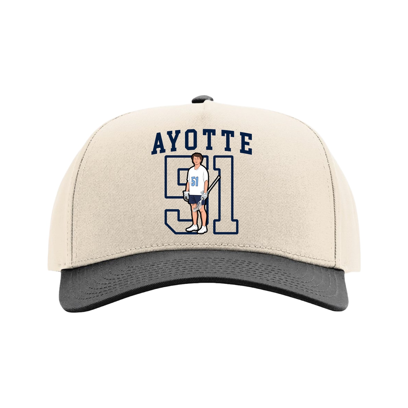 Full Fabric Five-Panel Champ Cap