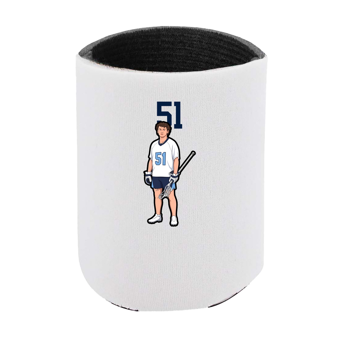 Can Holder — Number Top in White