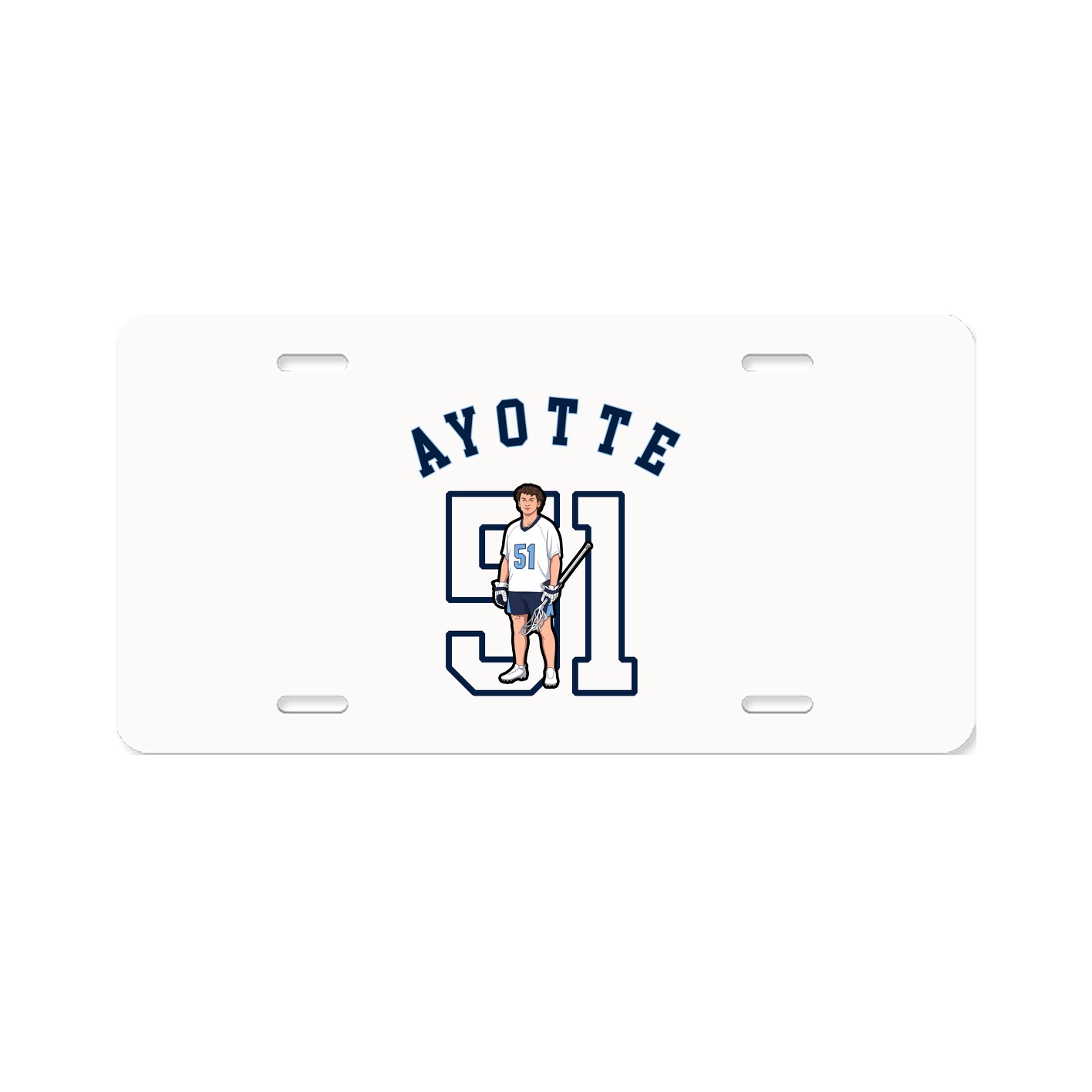 License Plate — Shirsey Arch in Classic