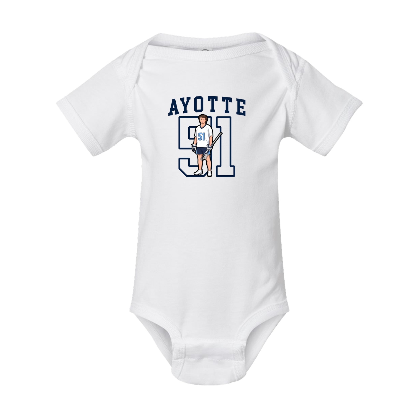 Baby Onesie — Shirsey in White