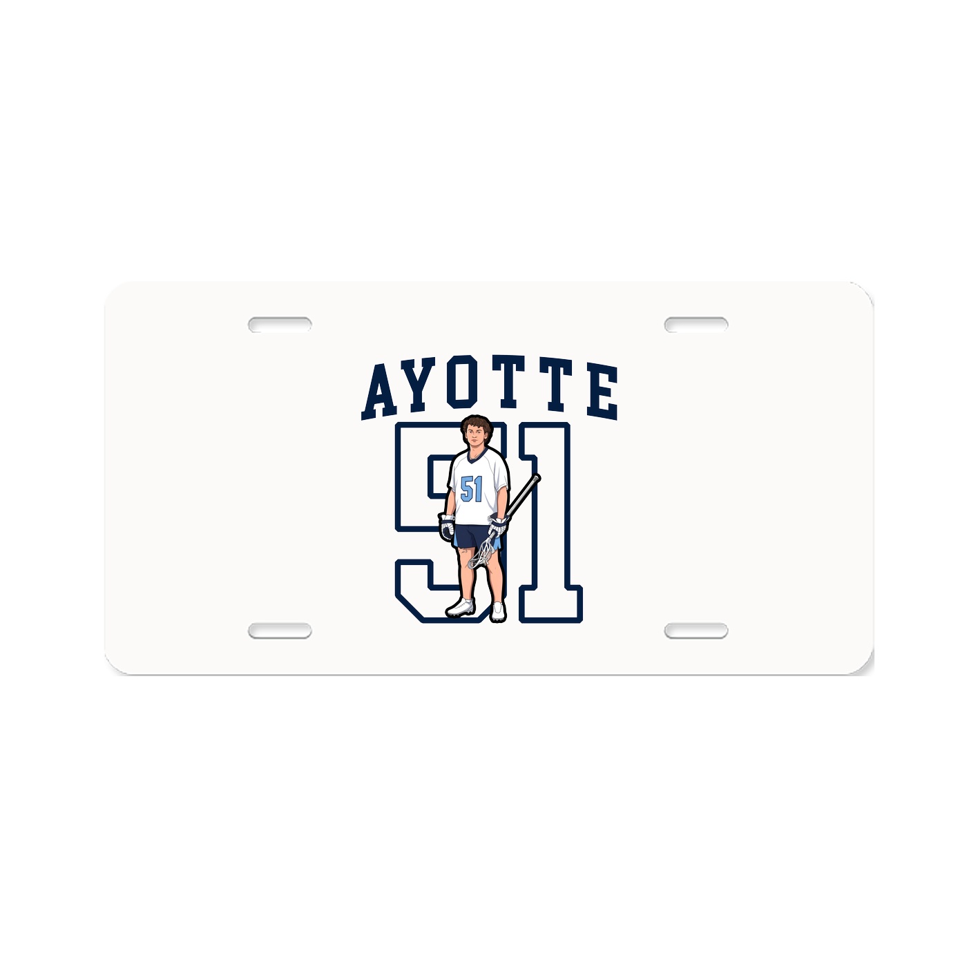 License Plate — Shirsey in Classic