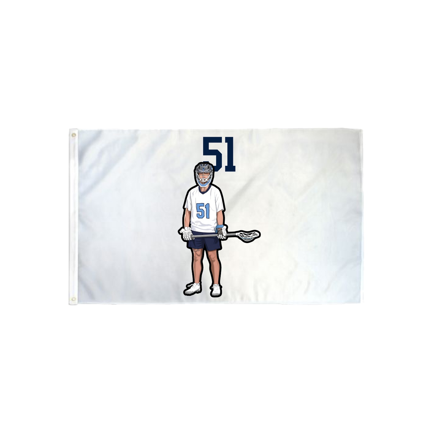 3x5 Flag — Number Top in Classic
