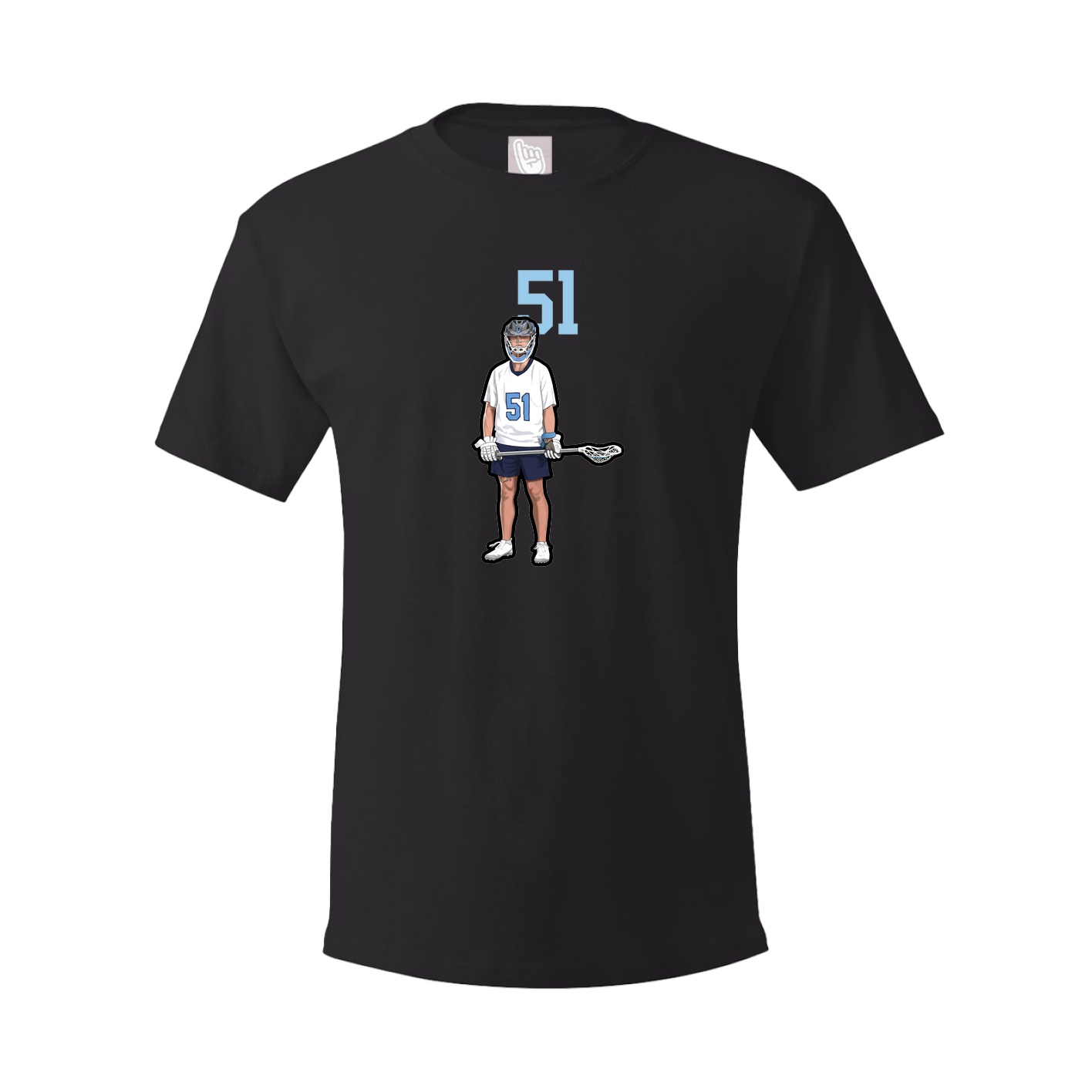 Tee — Number Top in Black